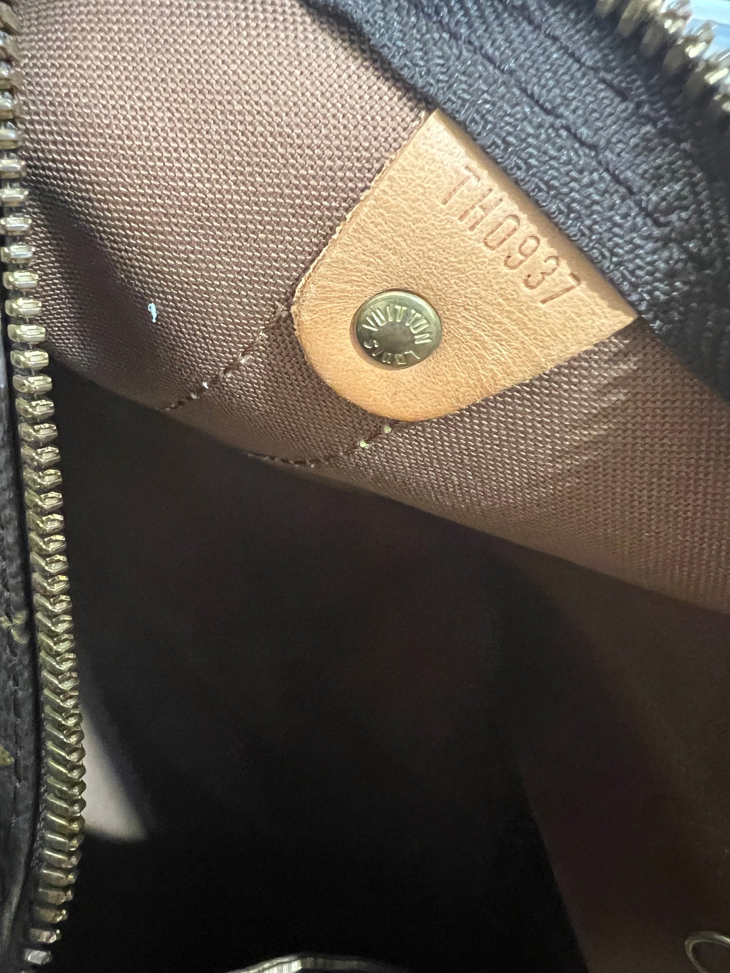 Pre-loved Louis Vuitton Keepall Bandoulière 60 Travel Bag Monogram 1997