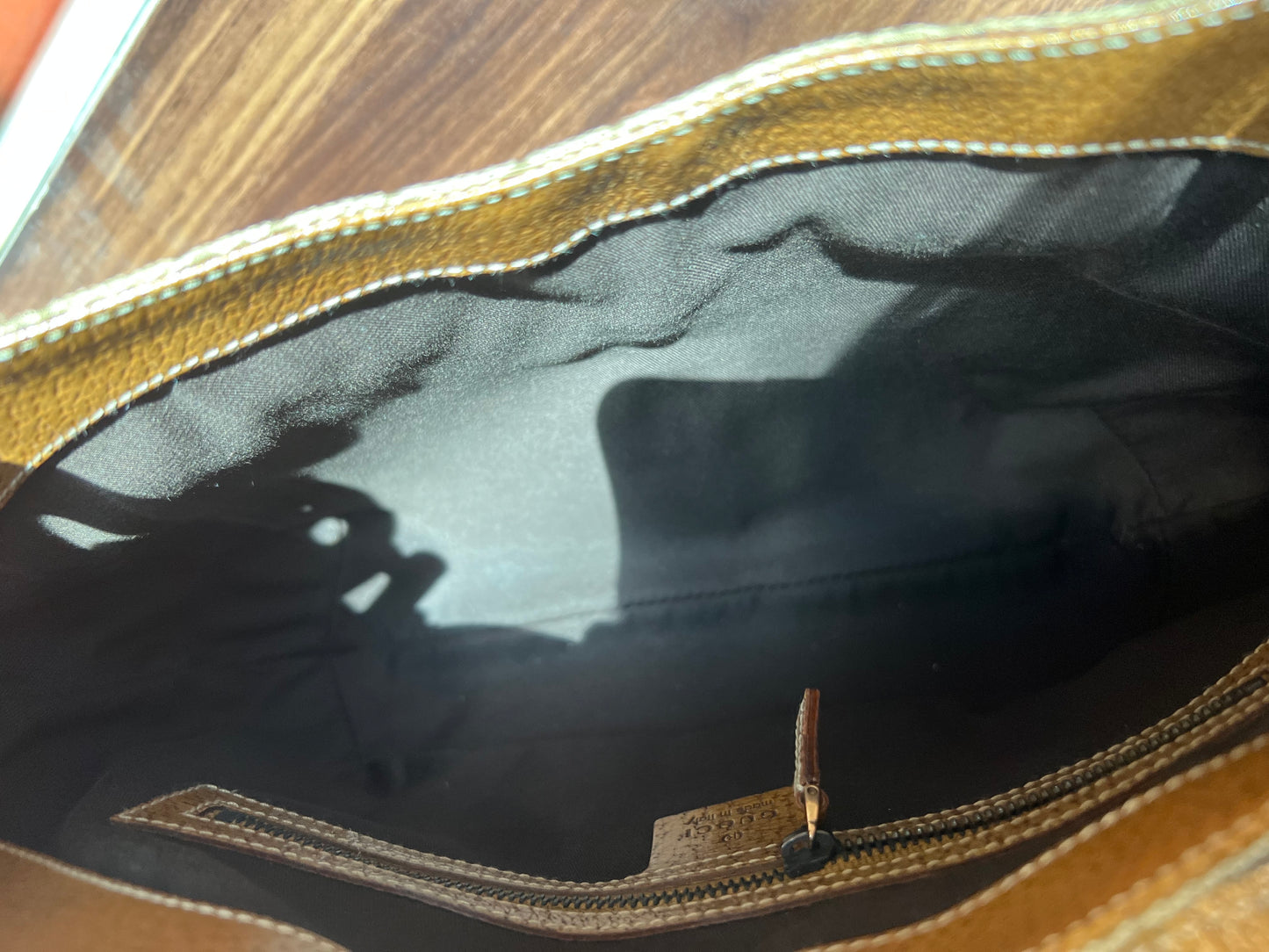 Pre-Loved Gucci Gg Canvas Nailhead Jackie Shoulder Bag