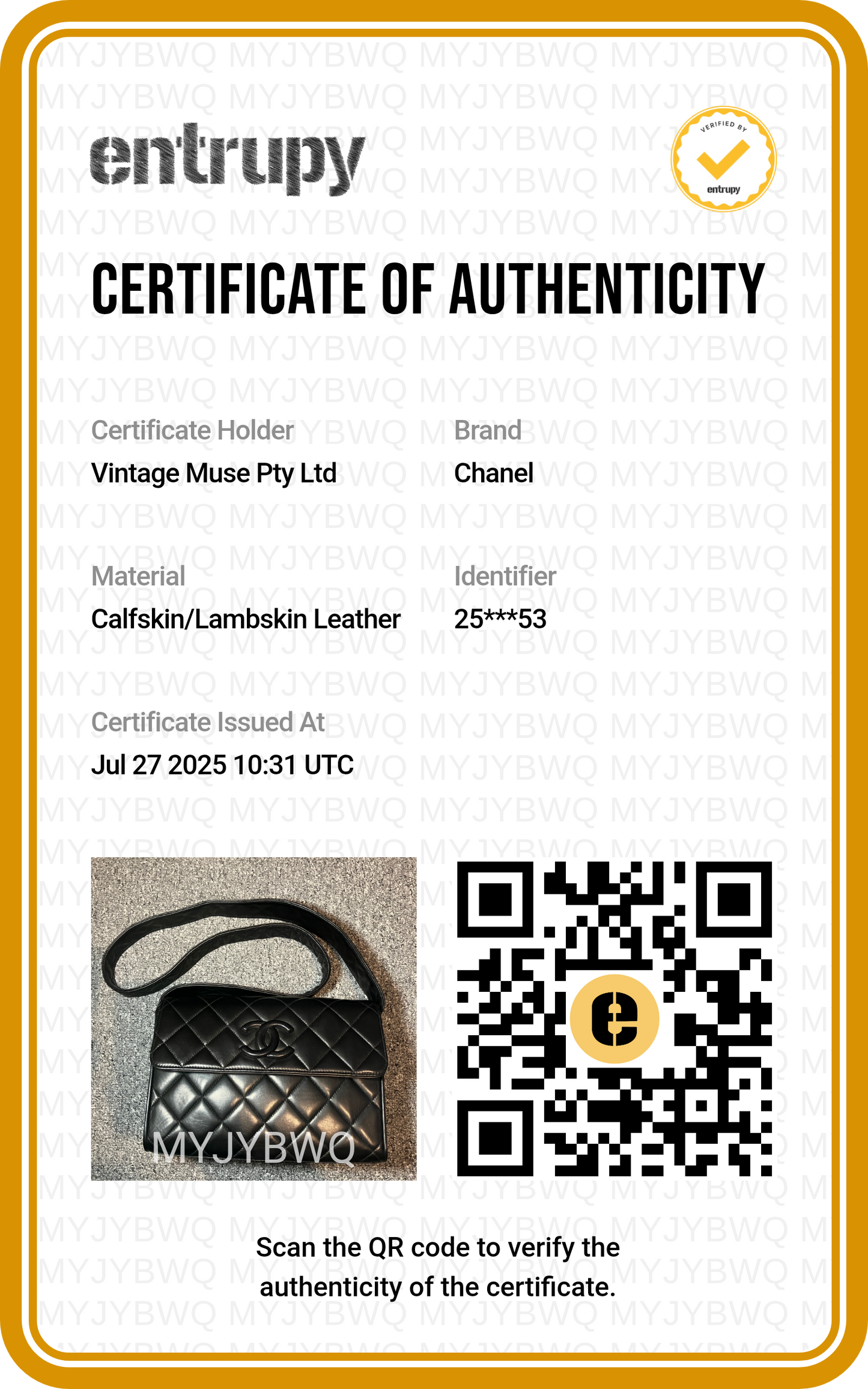 Pre- loved Chanel Black Quilted Lambskin Vintage Medium Leather Logo Flap Bag