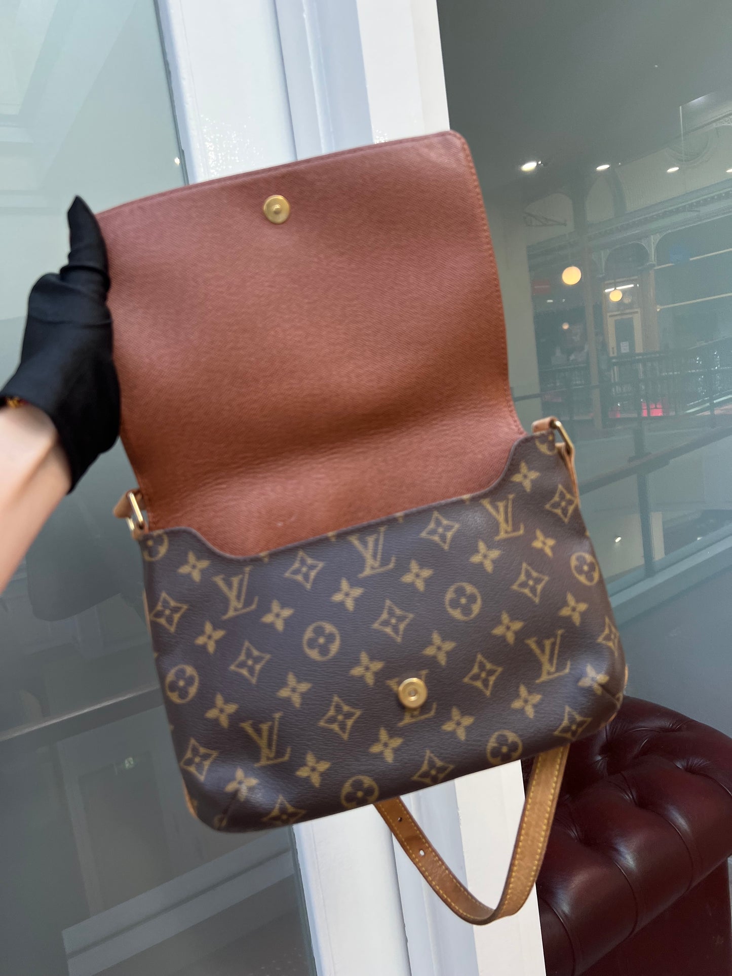 Preloved Louis Vuitton Monogram Canvas Musette Tango Short Strap Shoulder Bag 1998