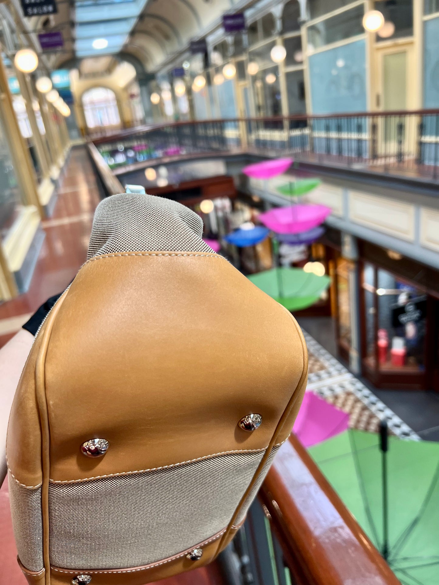 Pre-loved Prada Cloth Tote Bag