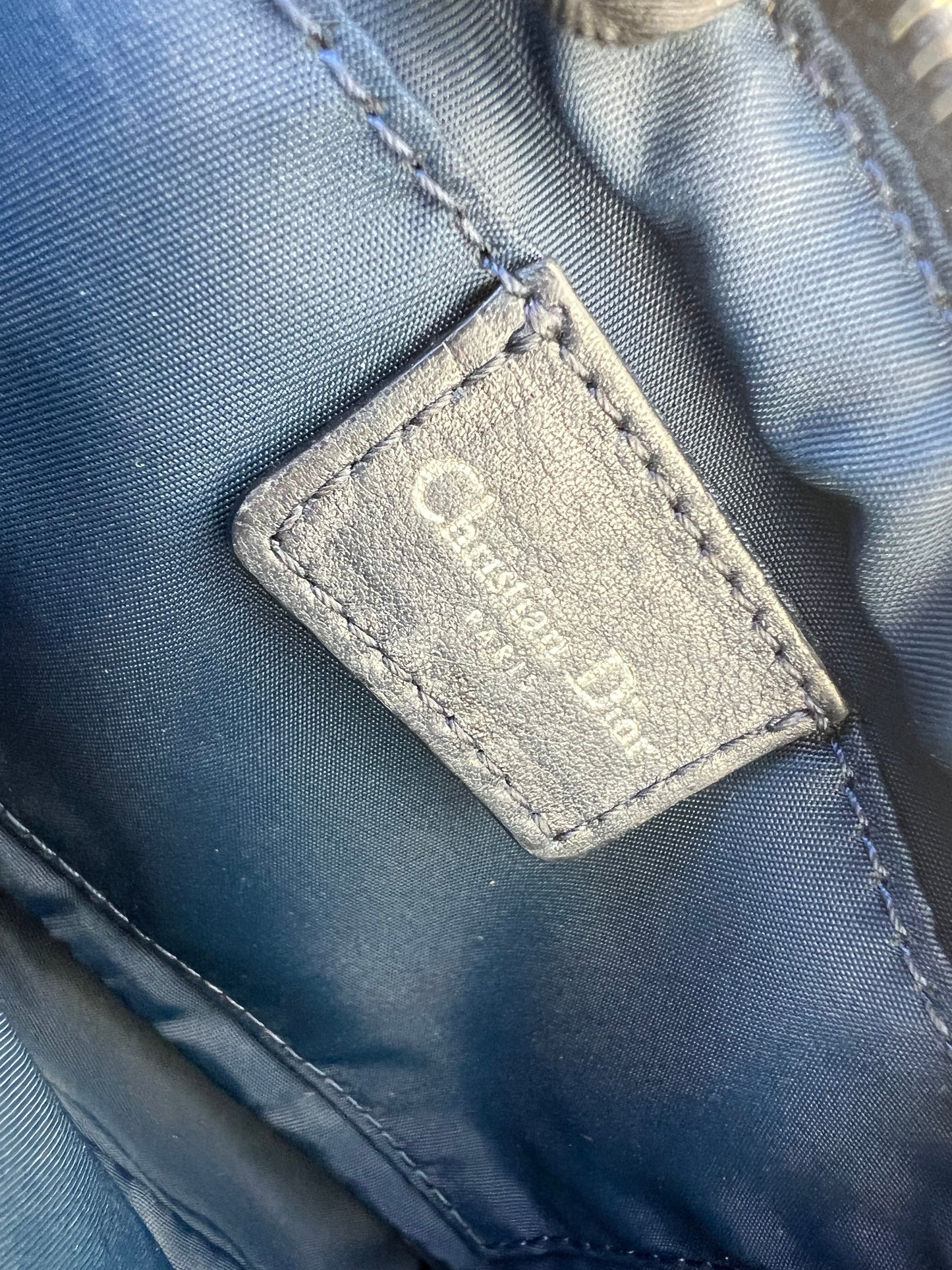 Pre-loved Christian Dior Vintage Trotter Shoulder Bag
