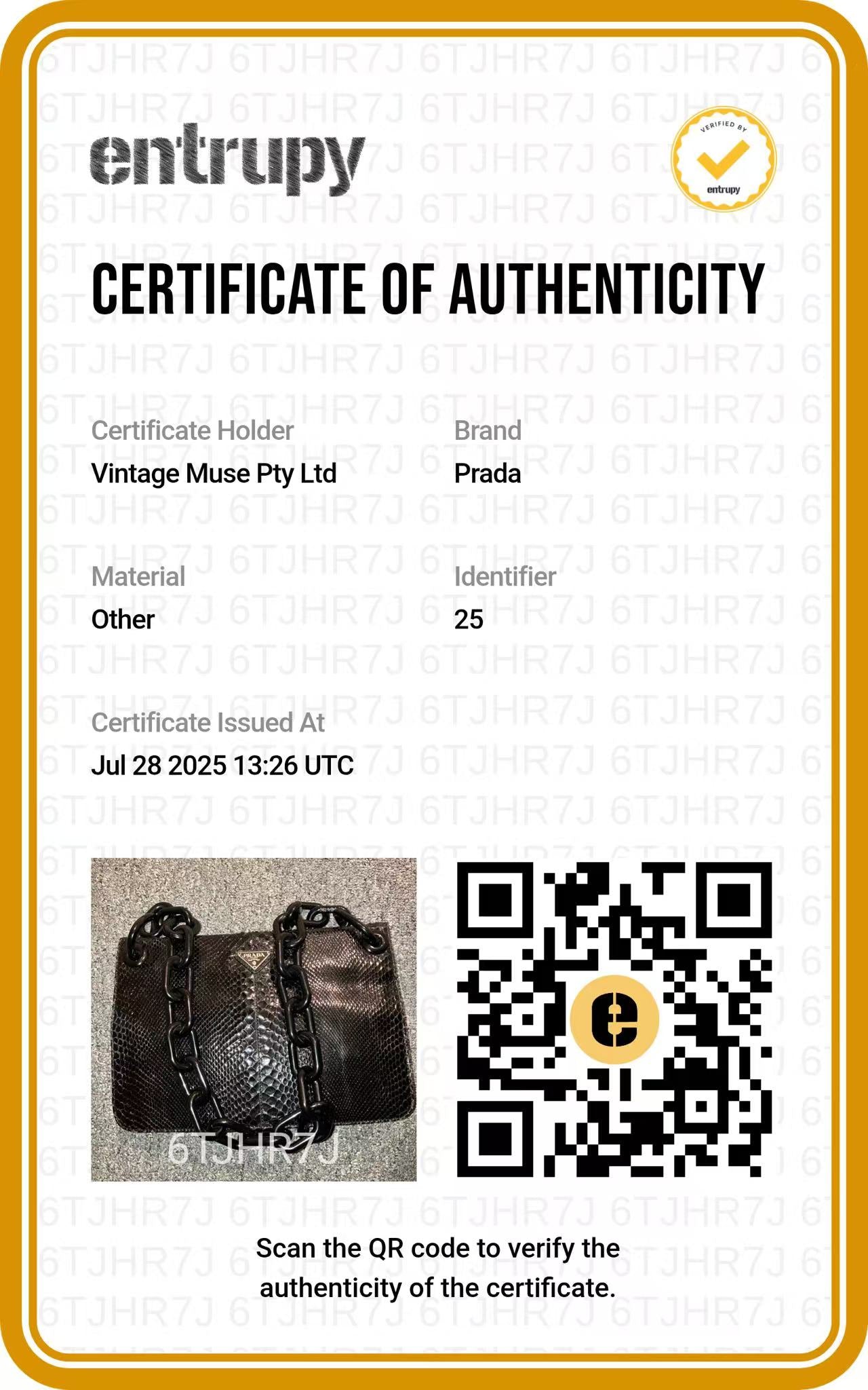 Pre-loved 90s Prada Strap Tote Bag