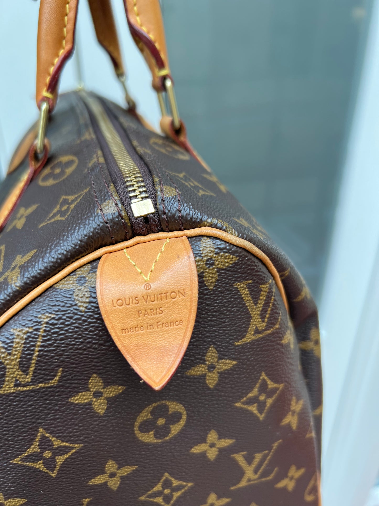 Pre-loved Louis Vuitton Speedy 30 Handbag Monogram 2017