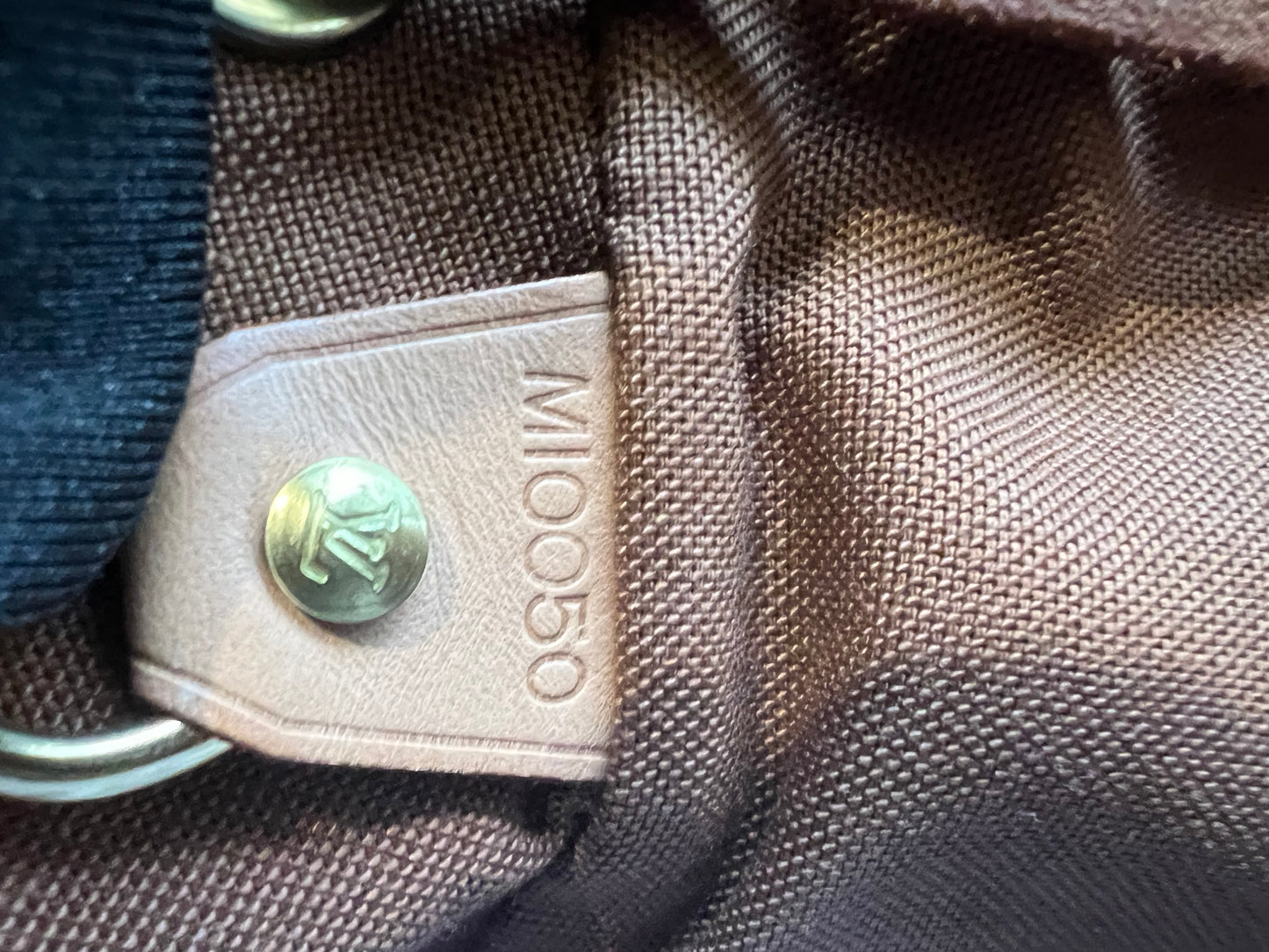 Pre-loved Louis Vuitton Backpack Monogram Montsouris GM Brown Men's Women's 2000