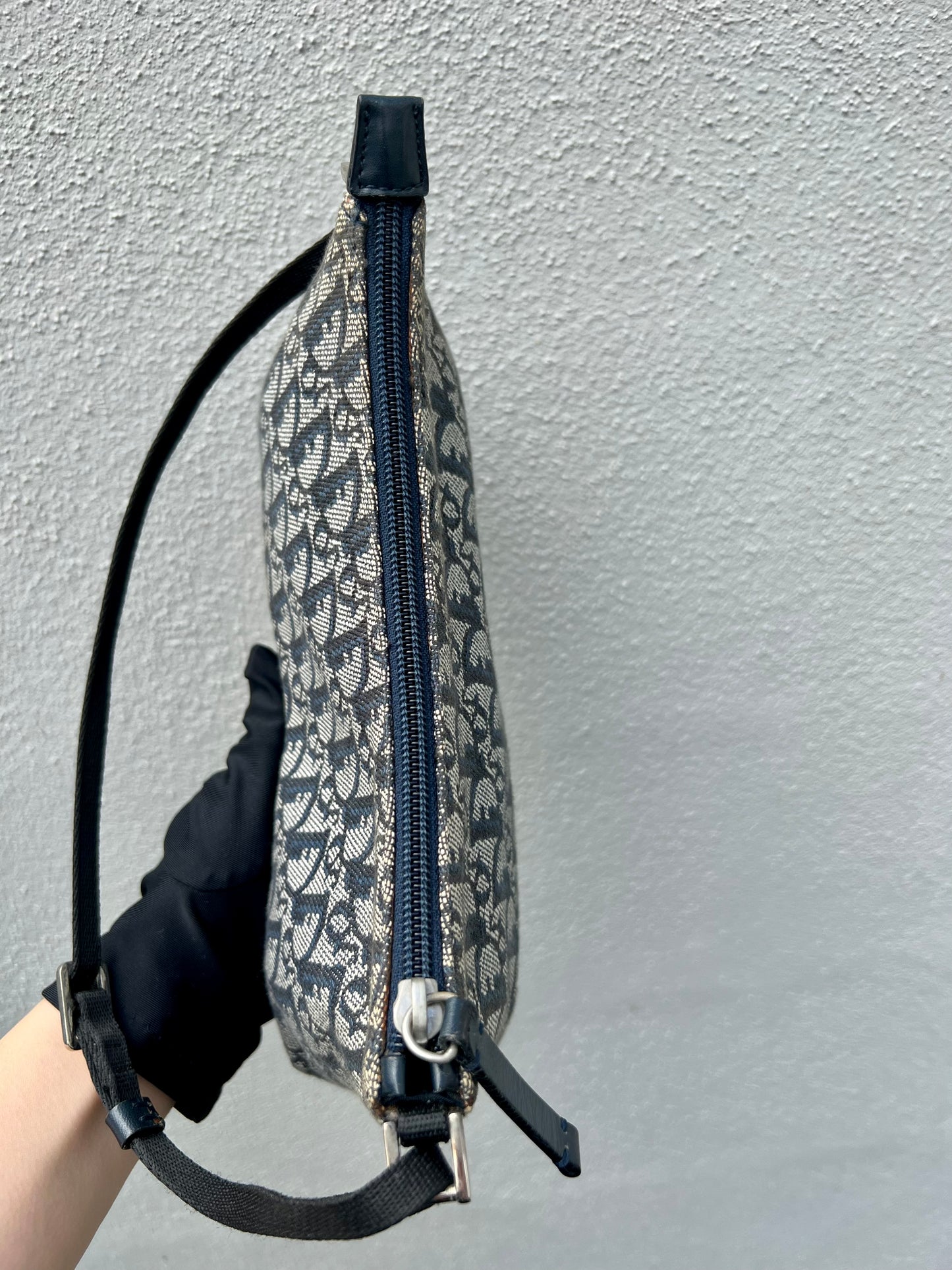 Pre-loved Christian Dior vintage Trotter Shoulder Bag