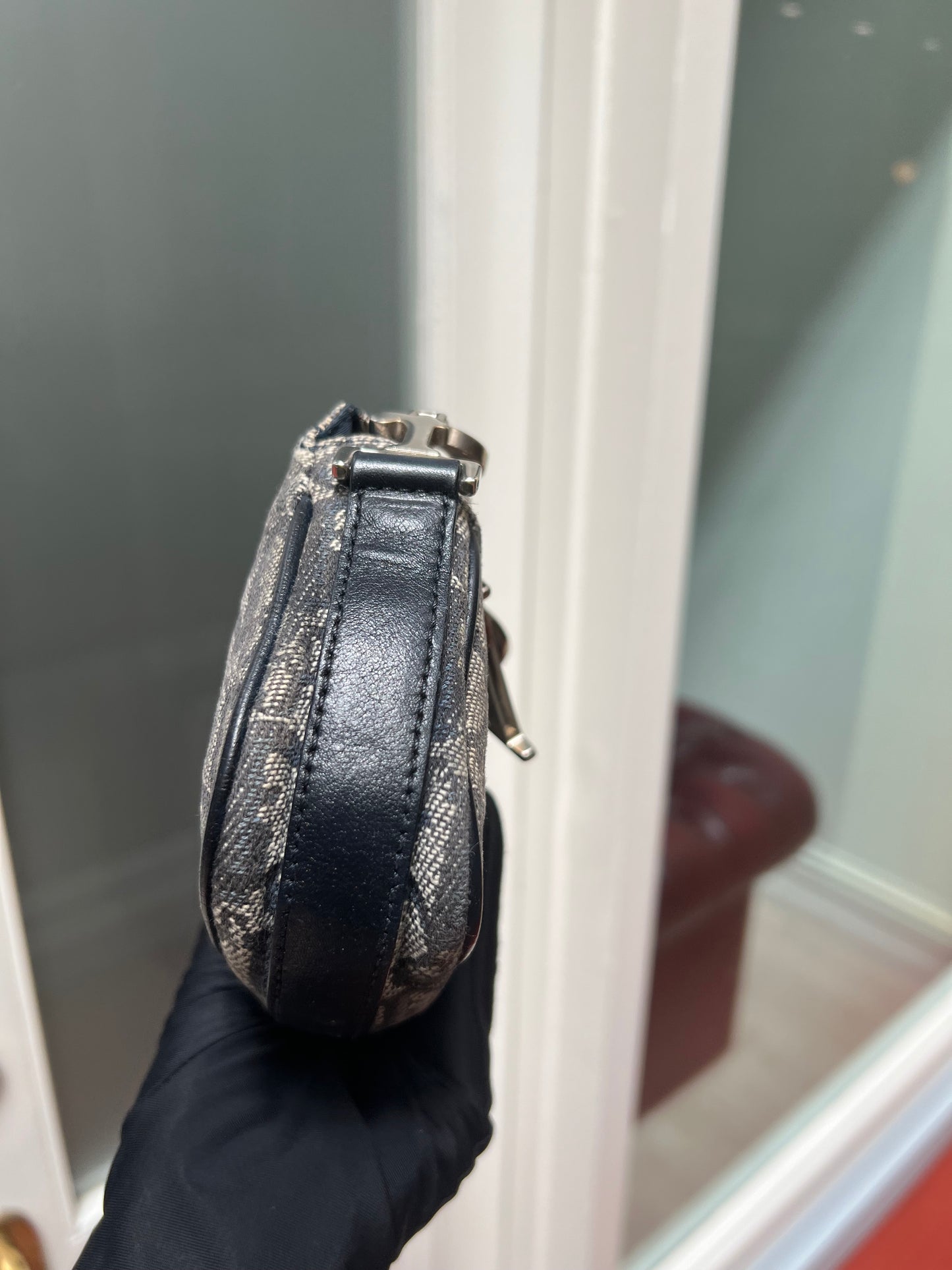 Pre-loved Christian Dior Vintage Trotter Shoulder Bag