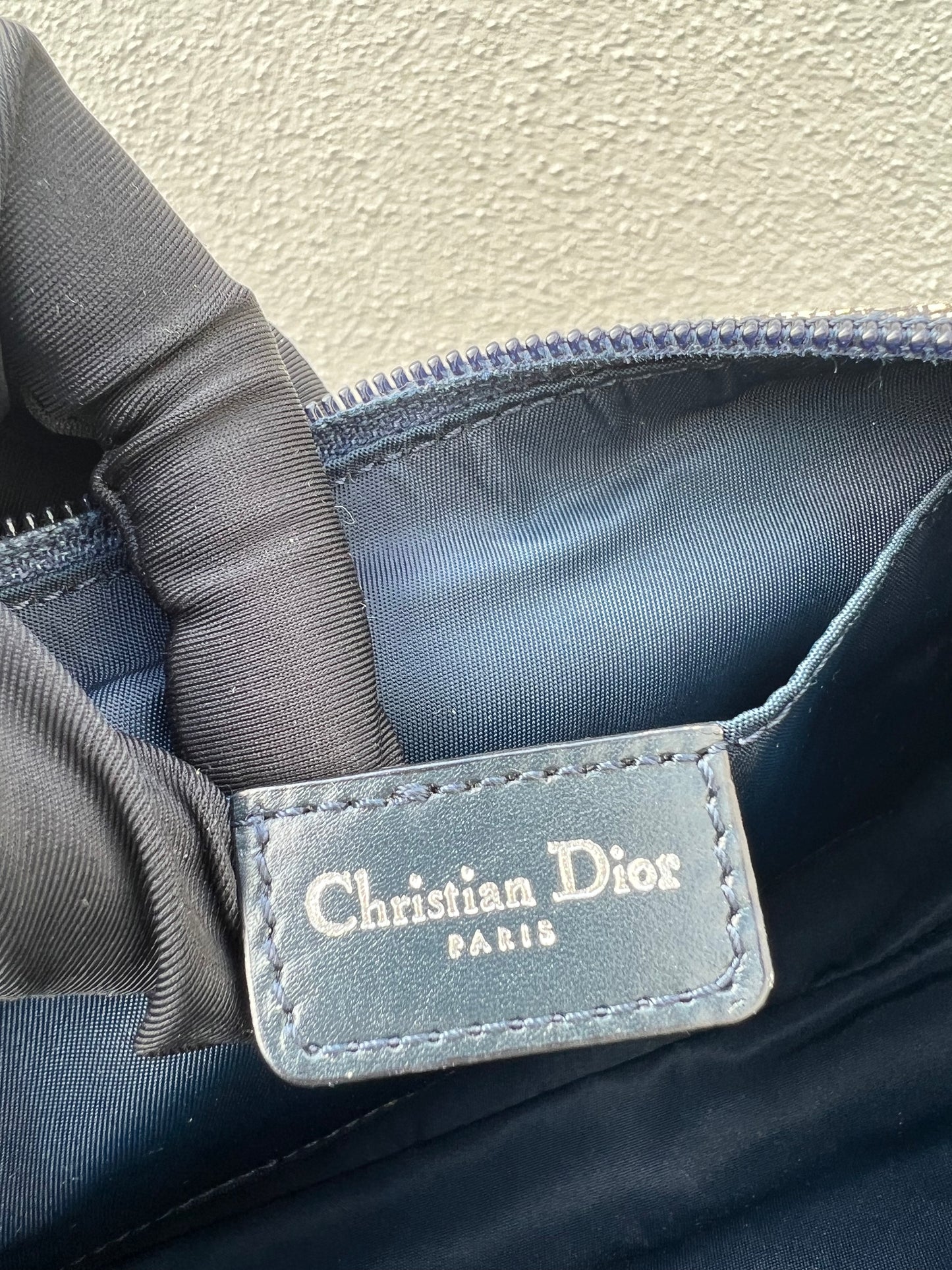 Pre-loved Christian Dior vintage Trotter Shoulder Bag