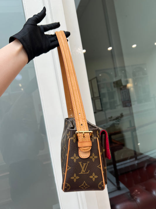 Pre-owned Louis Vuitton Viva Cite Handbag Brown Monogram 2006