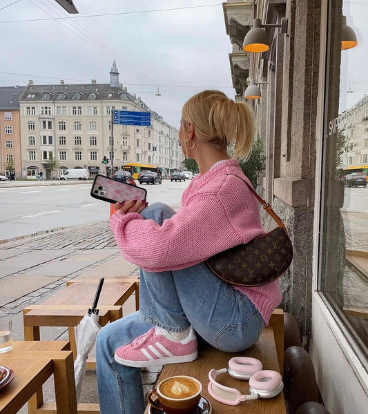 Pre-loved Louis Vuitton Pochette Croissant Shoulder Bag PM Monogram