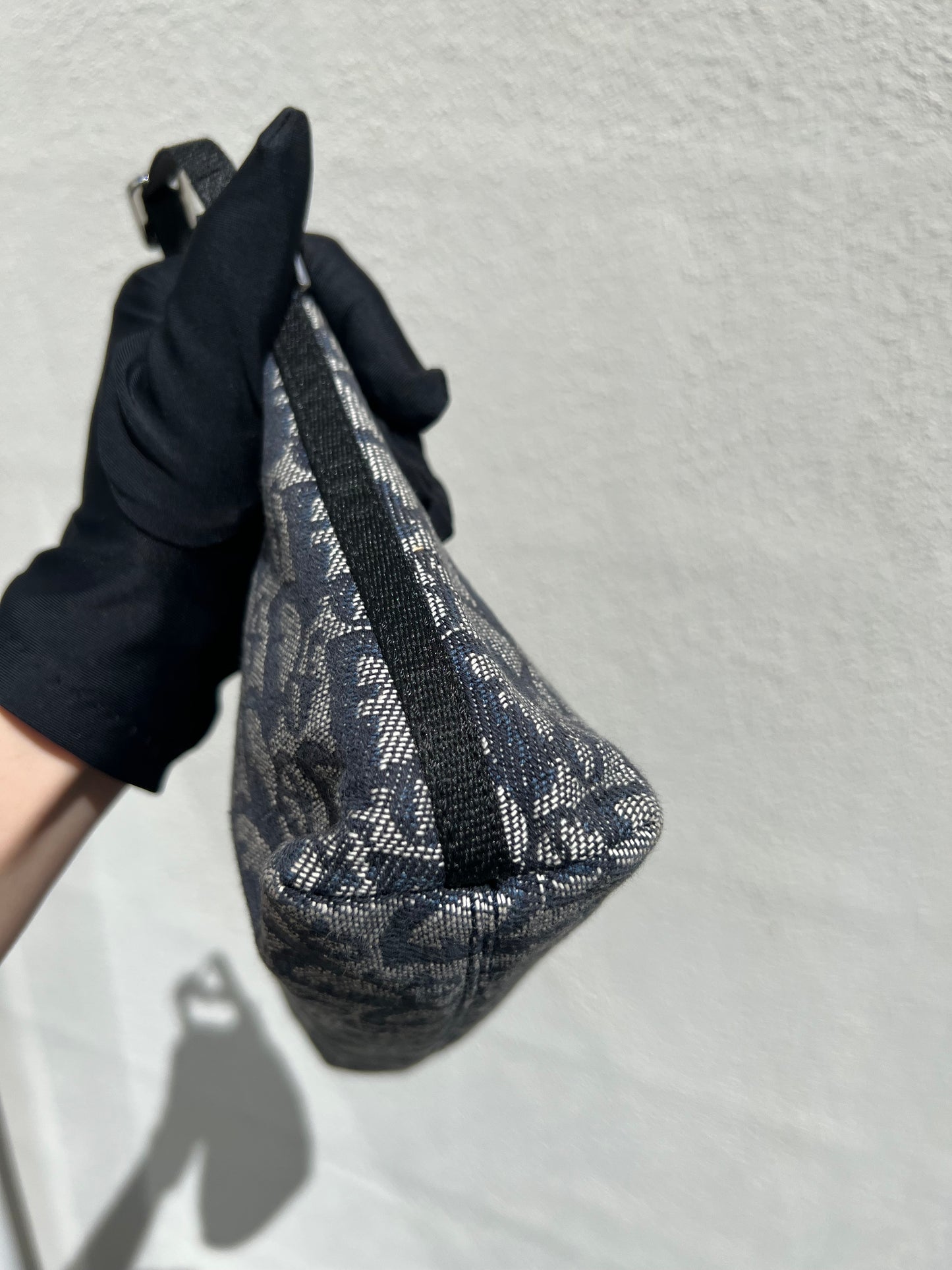 Pre-loved Christian Dior vintage Trotter Shoulder Bag