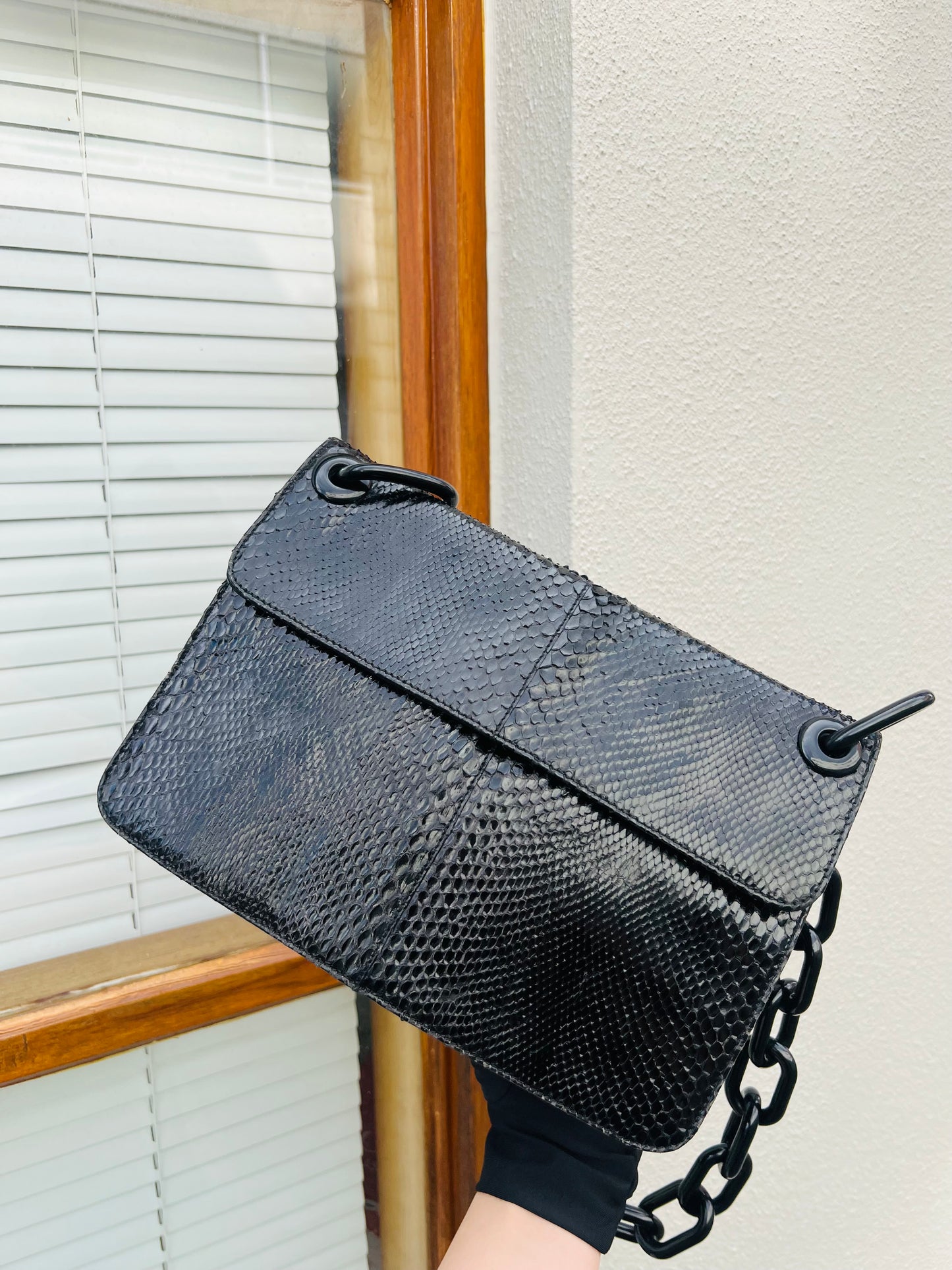 Pre-loved 90s Prada Strap Tote Bag