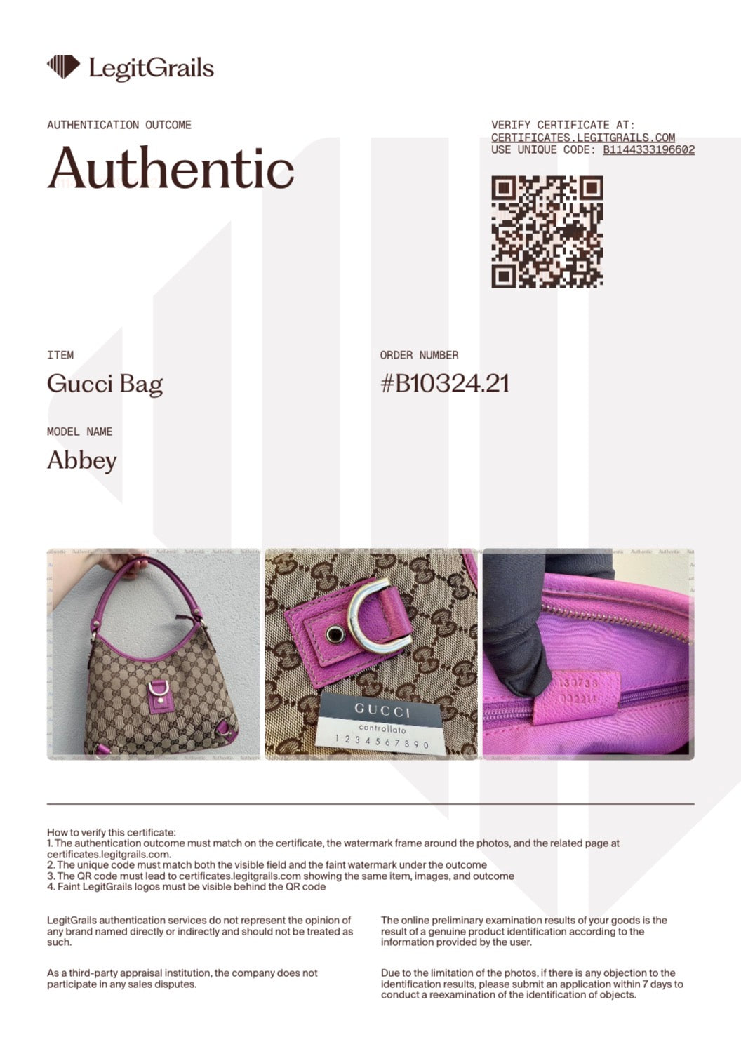 Pre-loved Gucci GG Fabric Abbey Medium D-Ring Hobo Bag