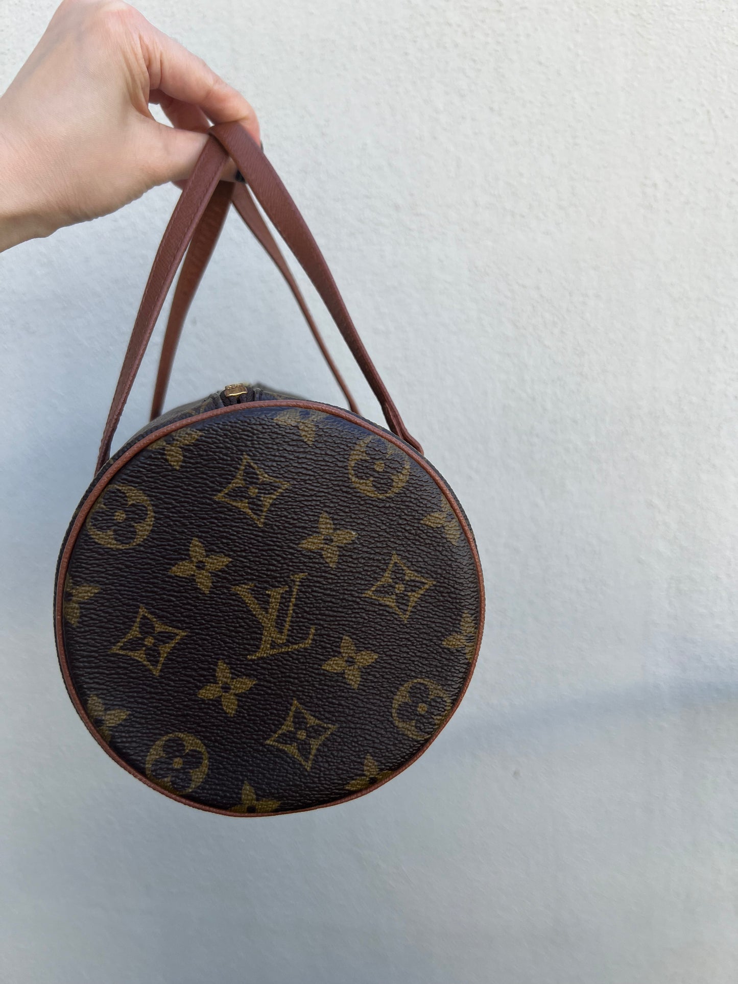 Pre-loved Louis Vuitton Brown Monogram Canvas Papillon 26cm Handbag