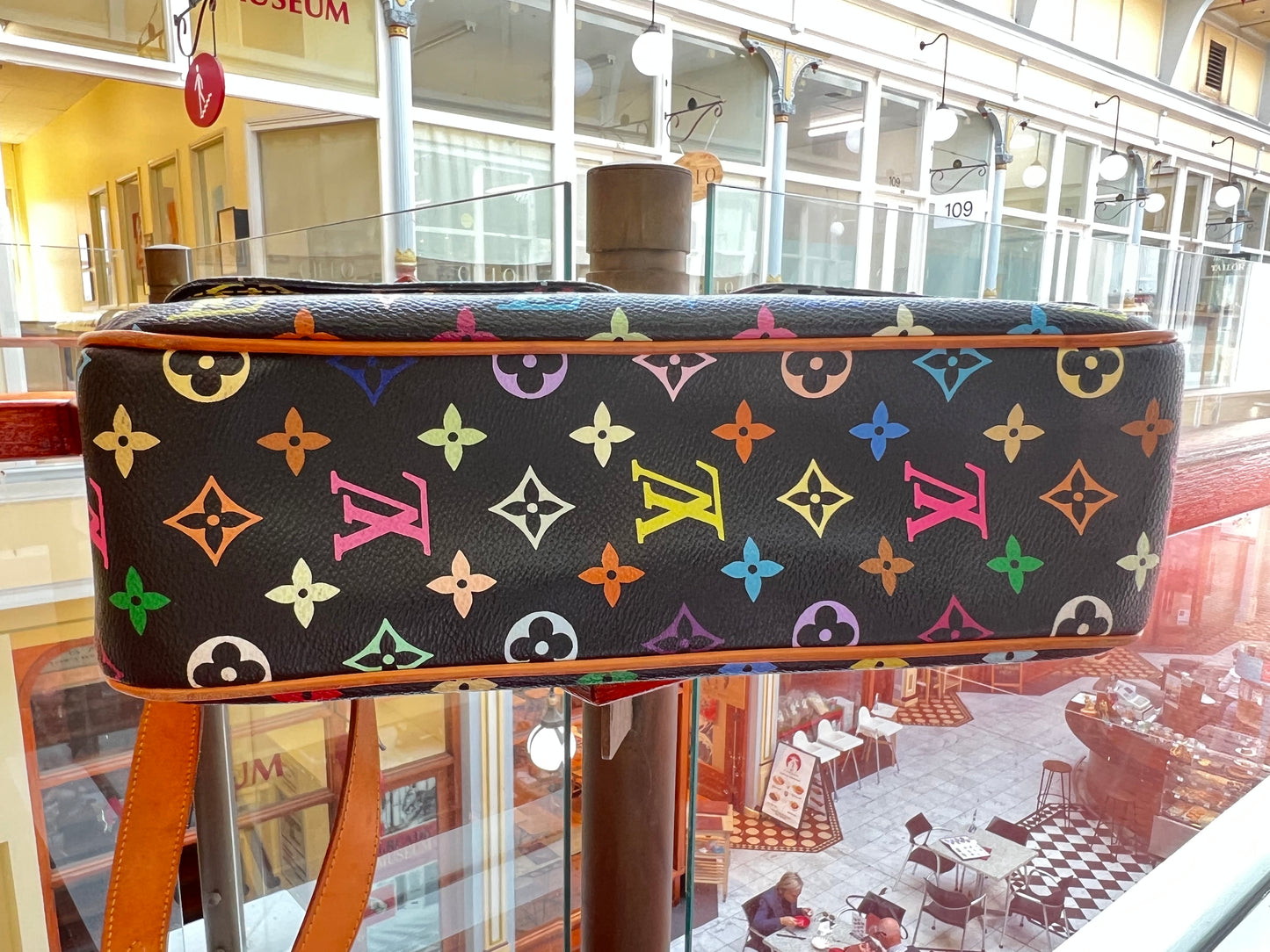 Pre-loved Louis Vuitton Vintage Crossbody Bag In Takashi Murakami Multicolour Monogram