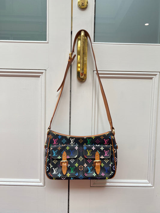 Pre-loved Louis Vuitton Vintage Crossbody Bag In Takashi Murakami Multicolour Monogram