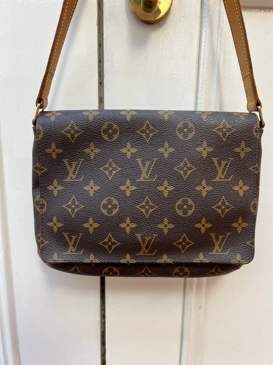Preloved Louis Vuitton Monogram Canvas Musette Tango Short Strap Shoulder Bag 1998