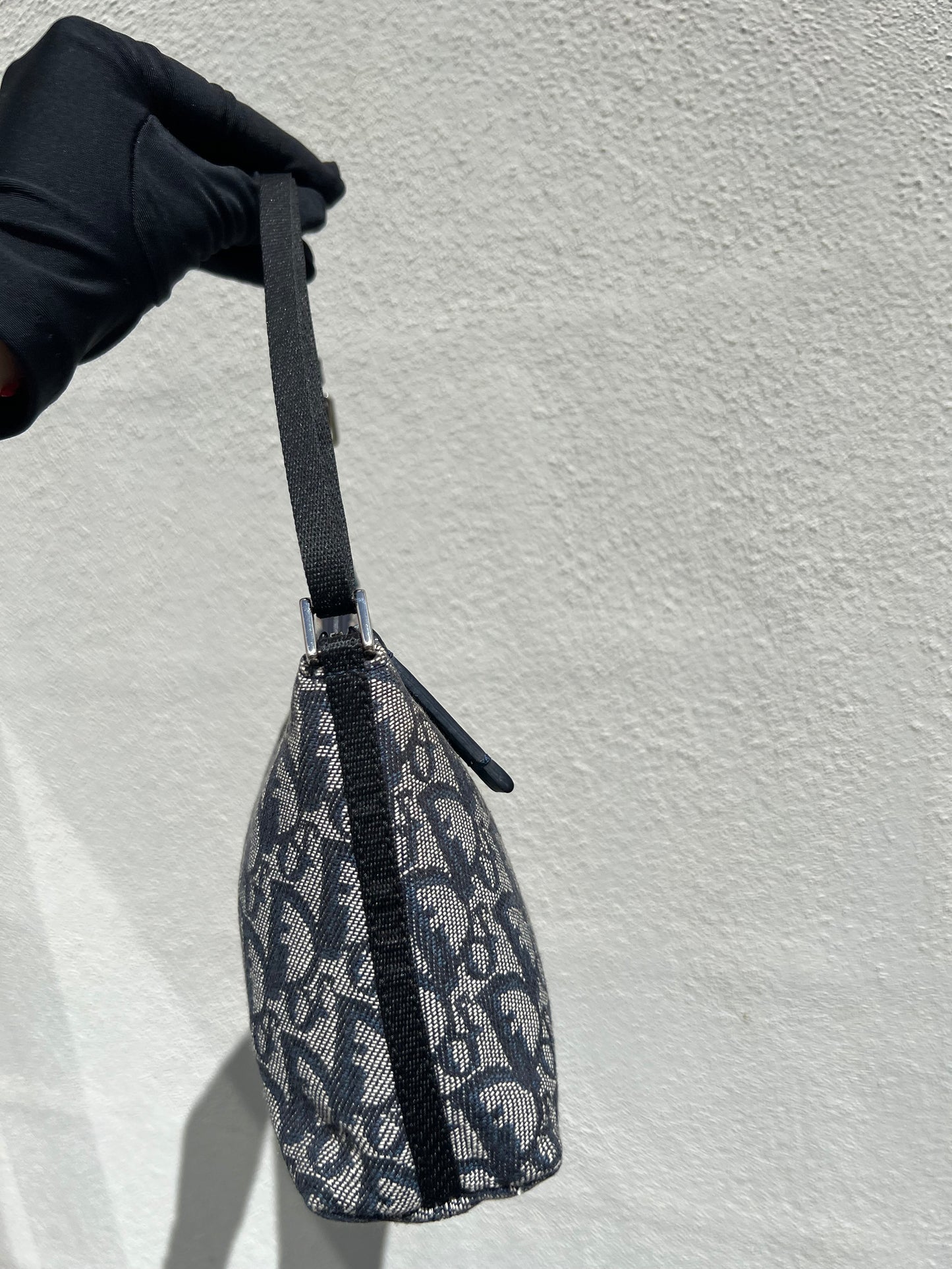 Pre-loved Christian Dior vintage Trotter Shoulder Bag