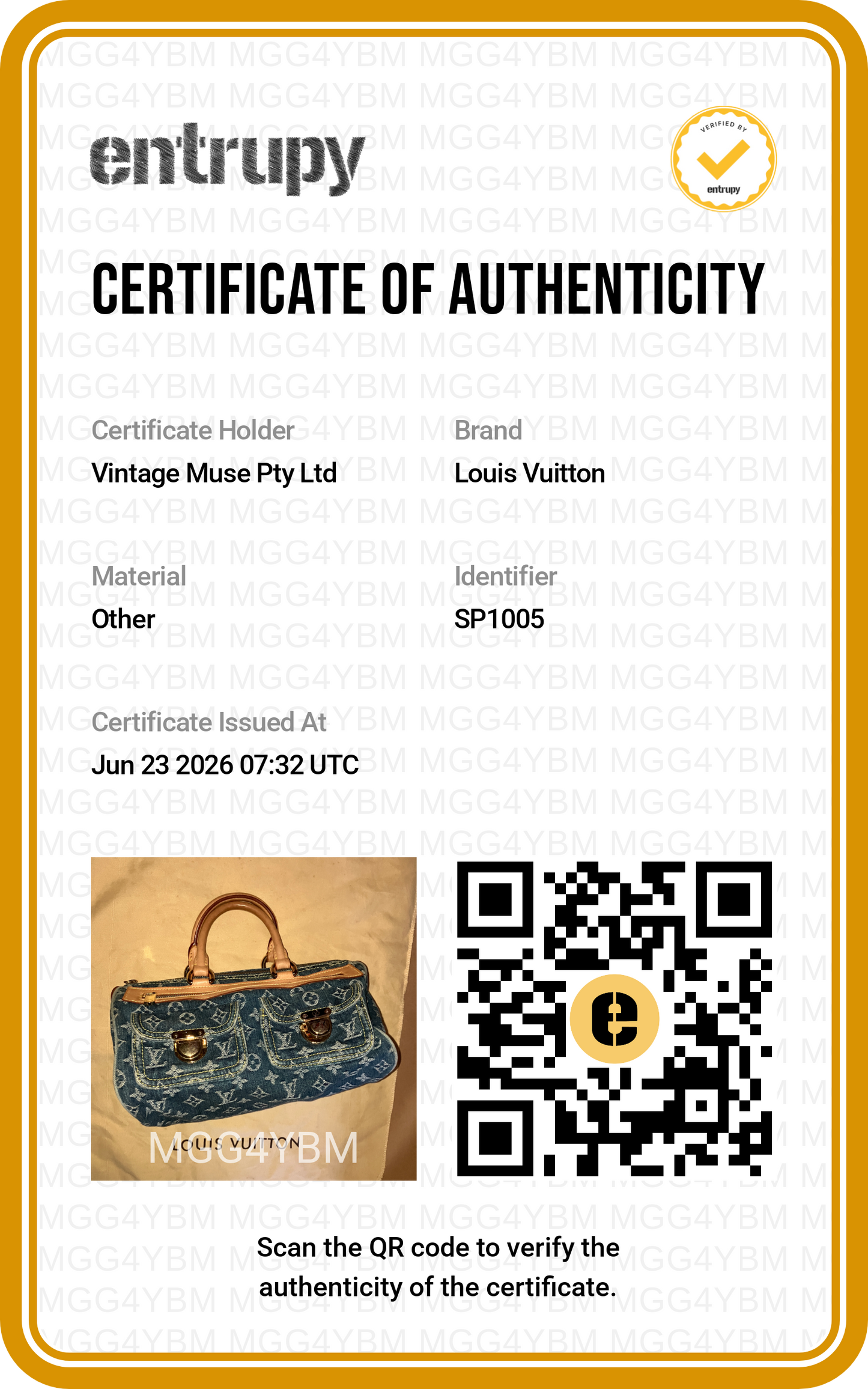 Pre-loved Louis Vuitton Blue Monogram Denim Neo Speedy Handbag 2005