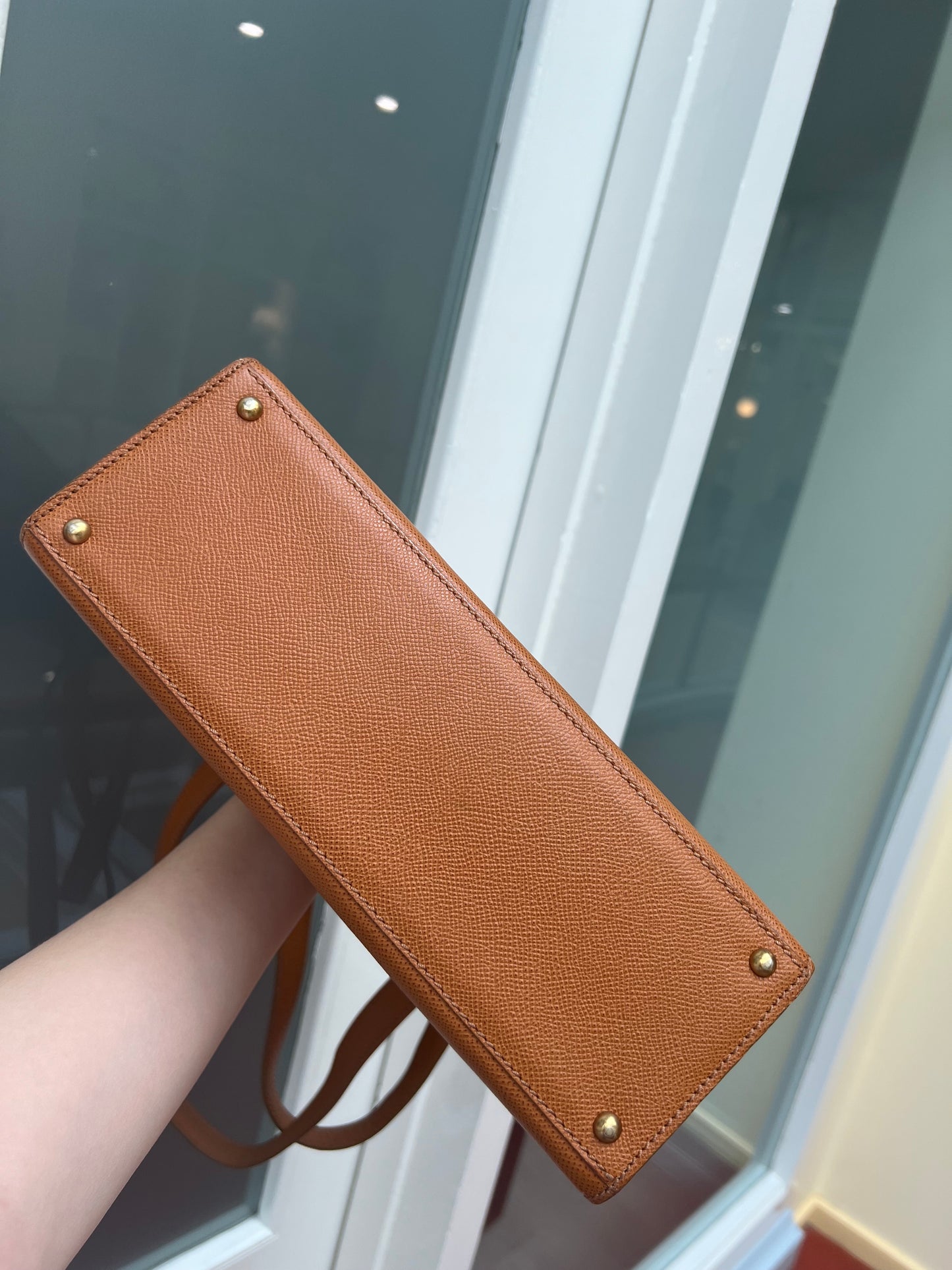 Pre-loved Chanel Caviar Shoulder Tote Bag Caramel
