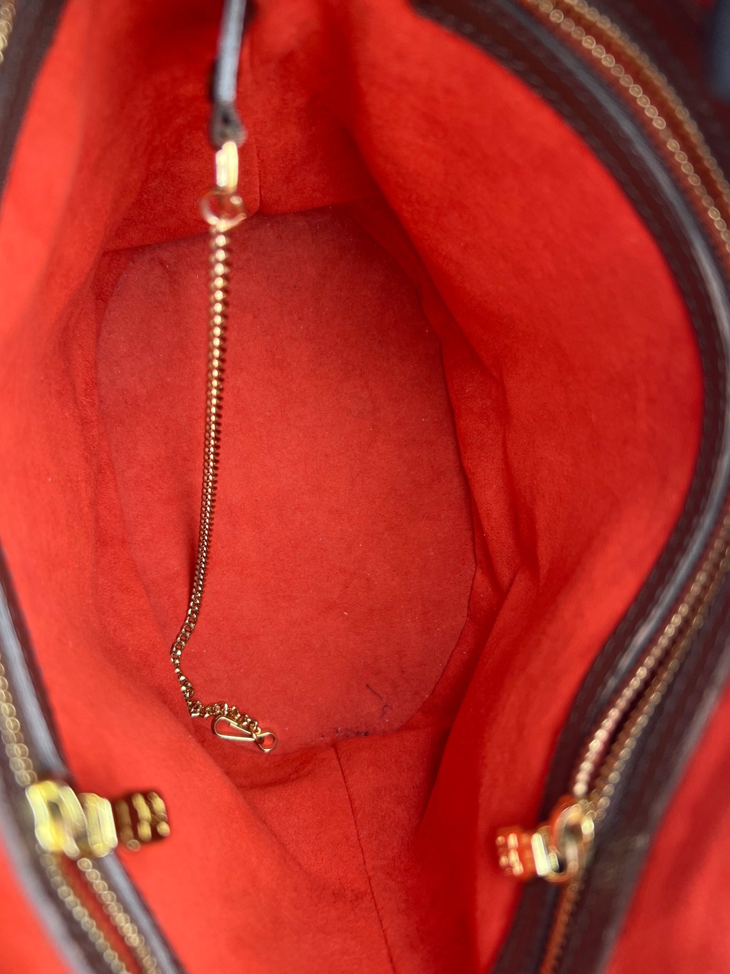 Pre-loved Louis Vuitton Damier Ebene Canvas Marais Bucket Bag 2001