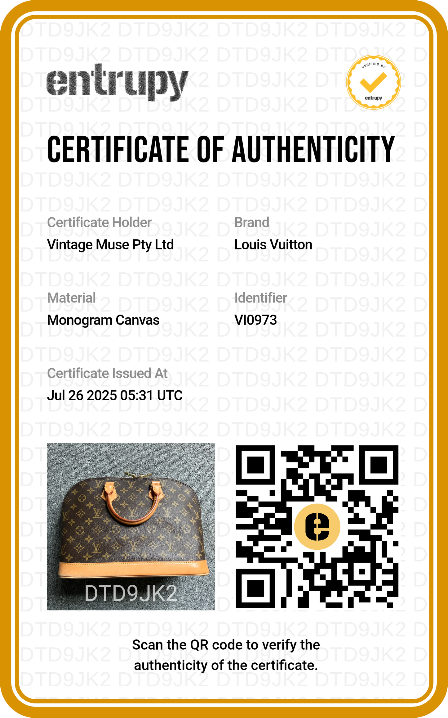 Pre-loved Louis Vuitton Alma Leather Handbag PM 32cm 1993