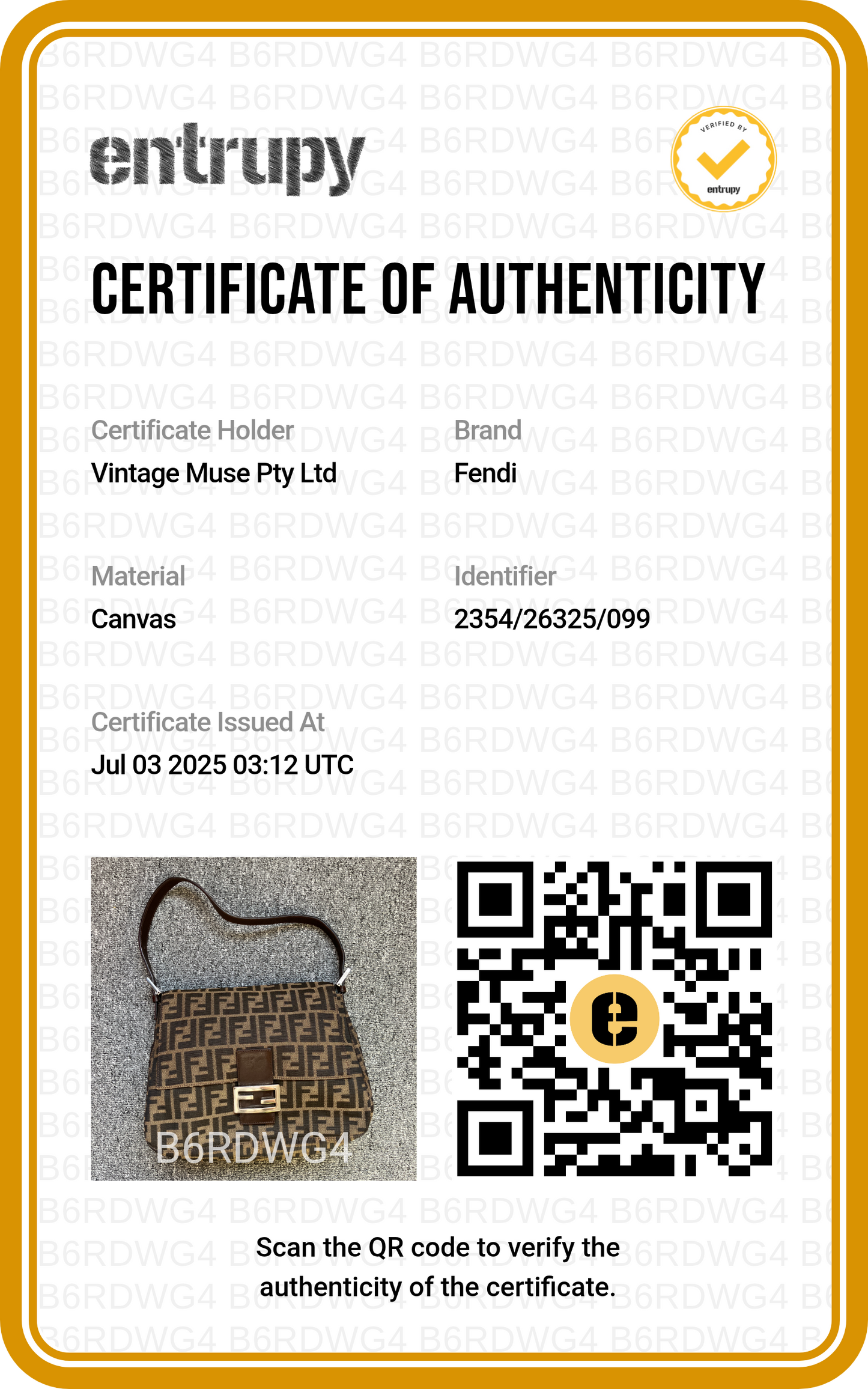Pre-loved Fendi Vintage Zucca Mamma Handbag