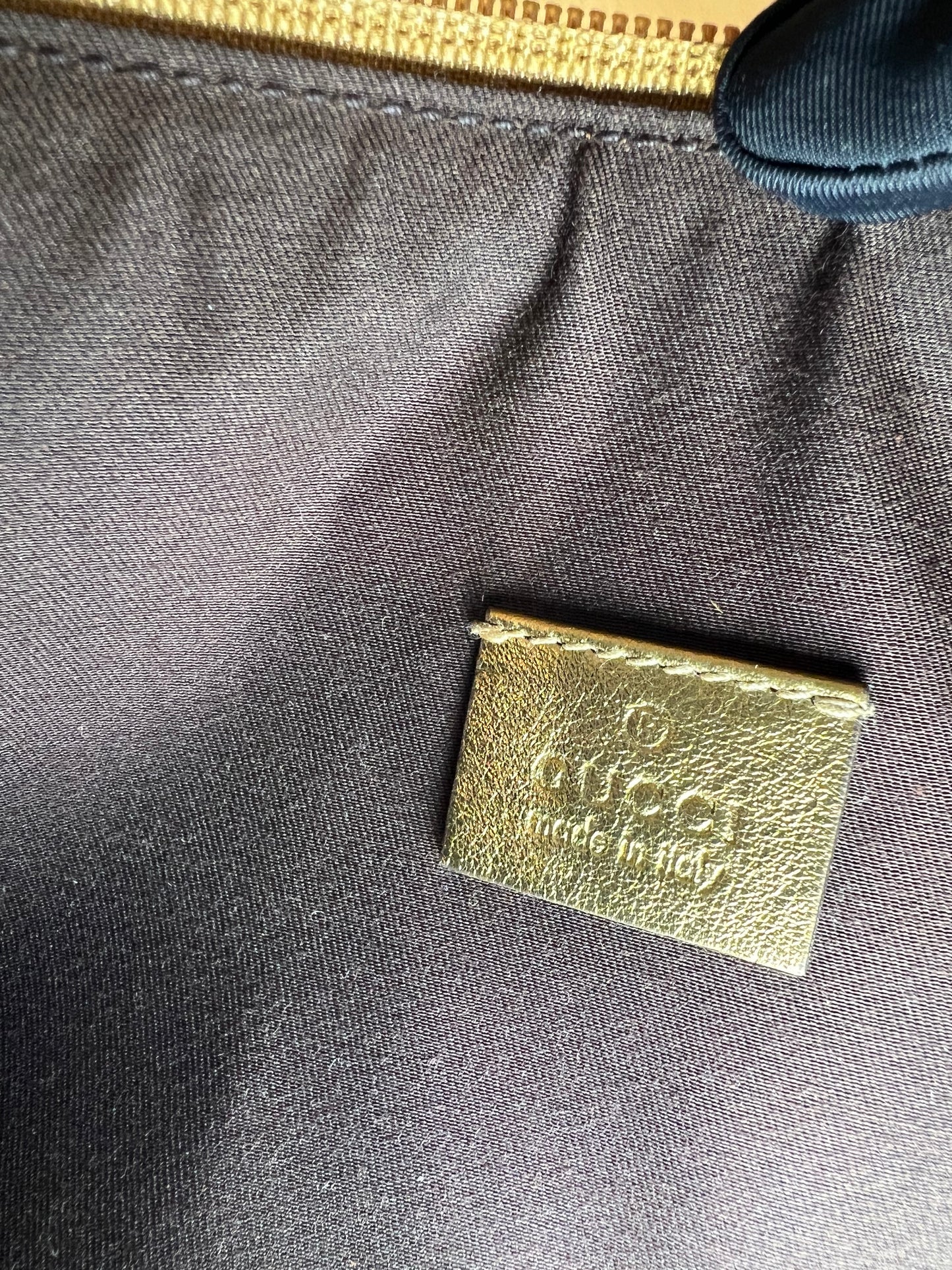 Pre-loved Gucci Monogram Pochette Bag
