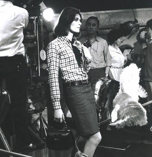 Pre-loved Vintage Gucci Black Leather Bamboo Night 1947 Top Handle Bag 20th Century