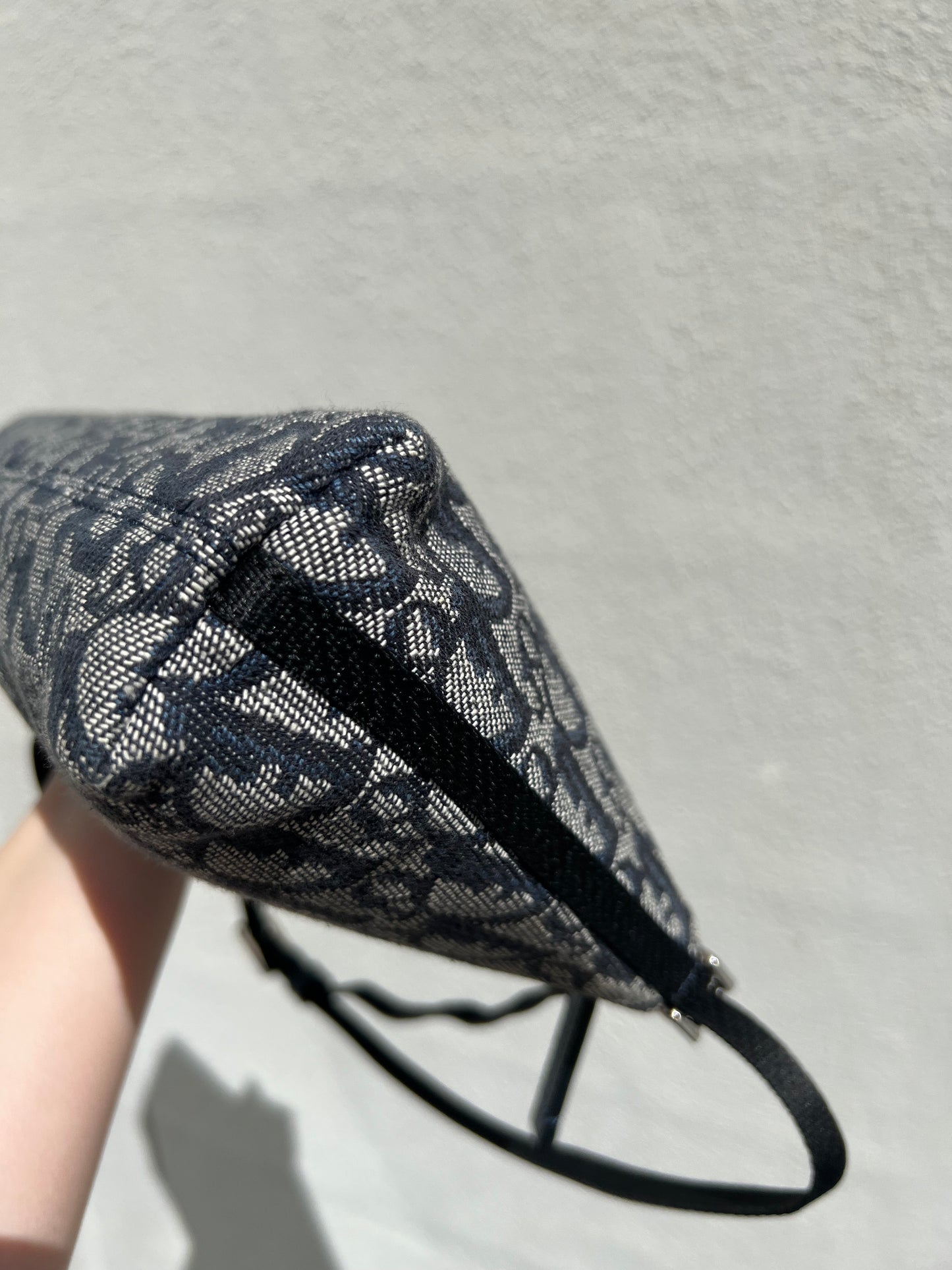 Pre-loved Christian Dior vintage Trotter Shoulder Bag