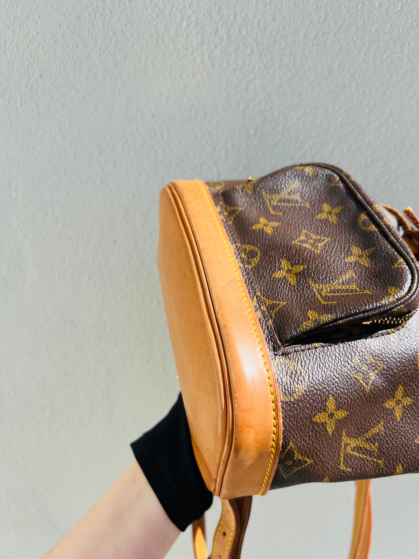 Pre-loved LOUIS VUITTON Monogram PM Montsouris Backpack 1997