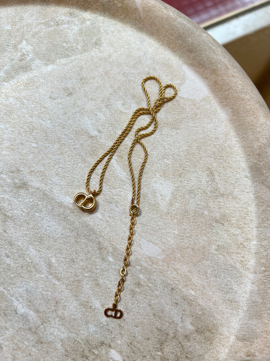 Pre-loved Christian Dior Vintage embellished Necklace