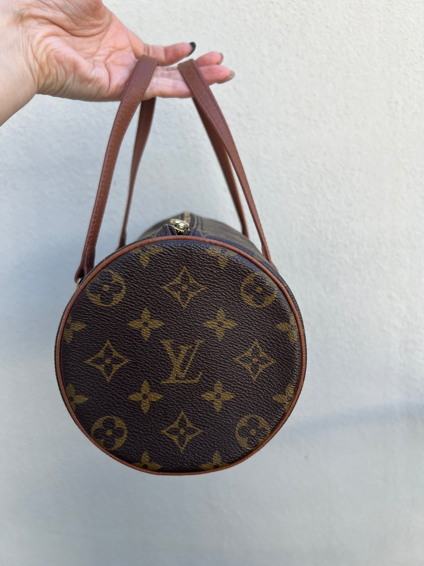 Pre-loved Louis Vuitton Brown Monogram Canvas Papillon 26cm Handbag