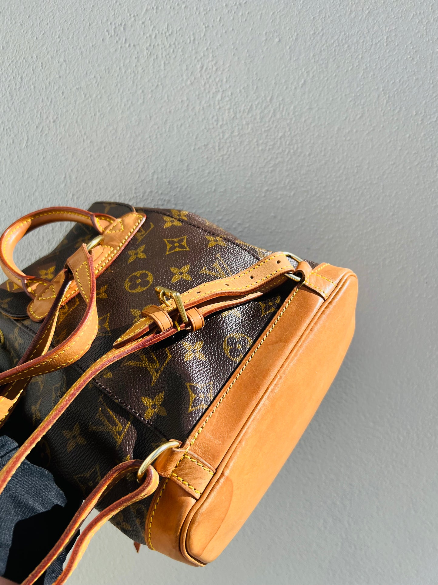 Pre-loved LOUIS VUITTON Monogram PM Montsouris Backpack 1997
