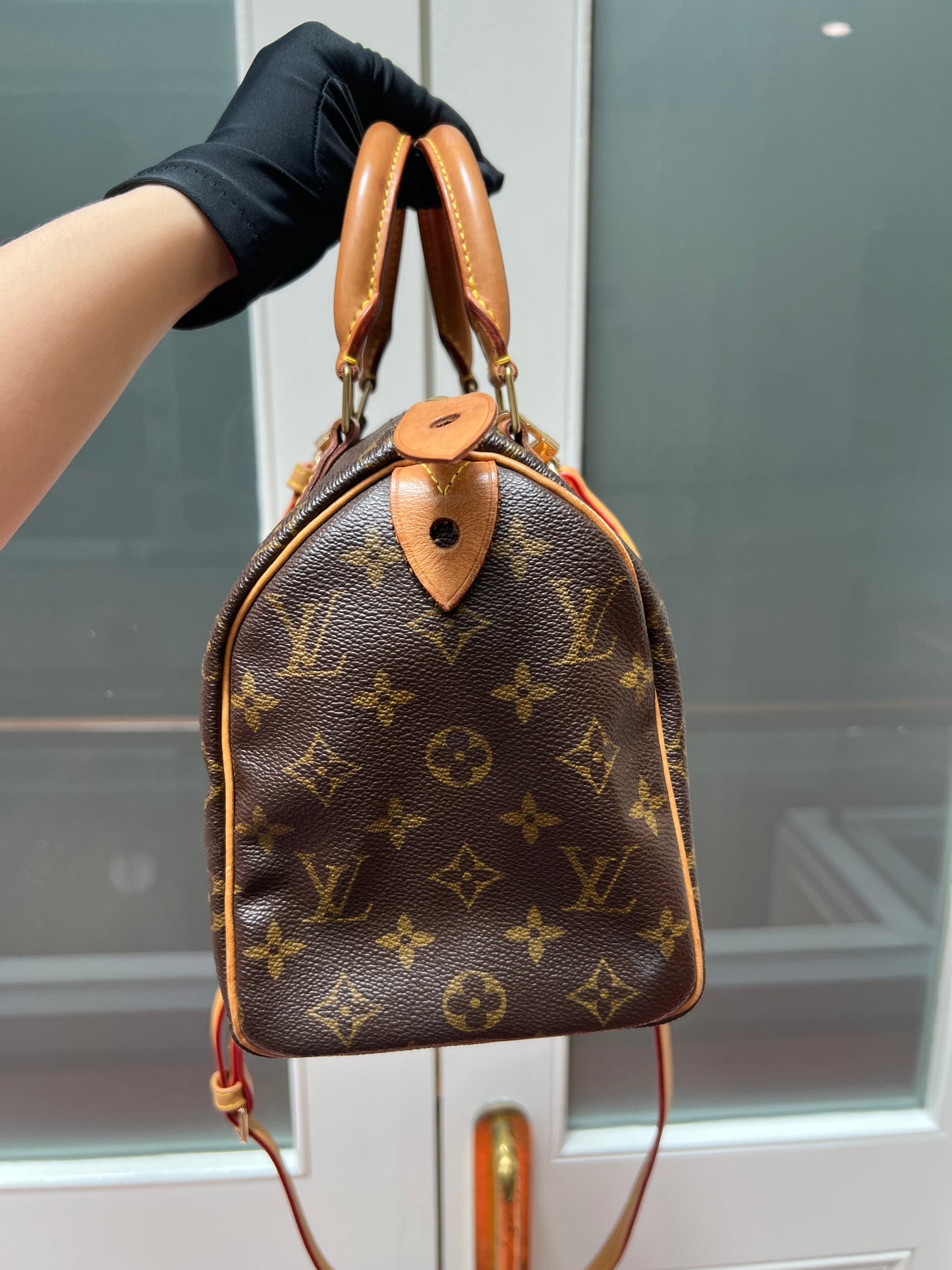 Pre-loved Louis Vuitton Speedy 25 Handbag Monogram 1999