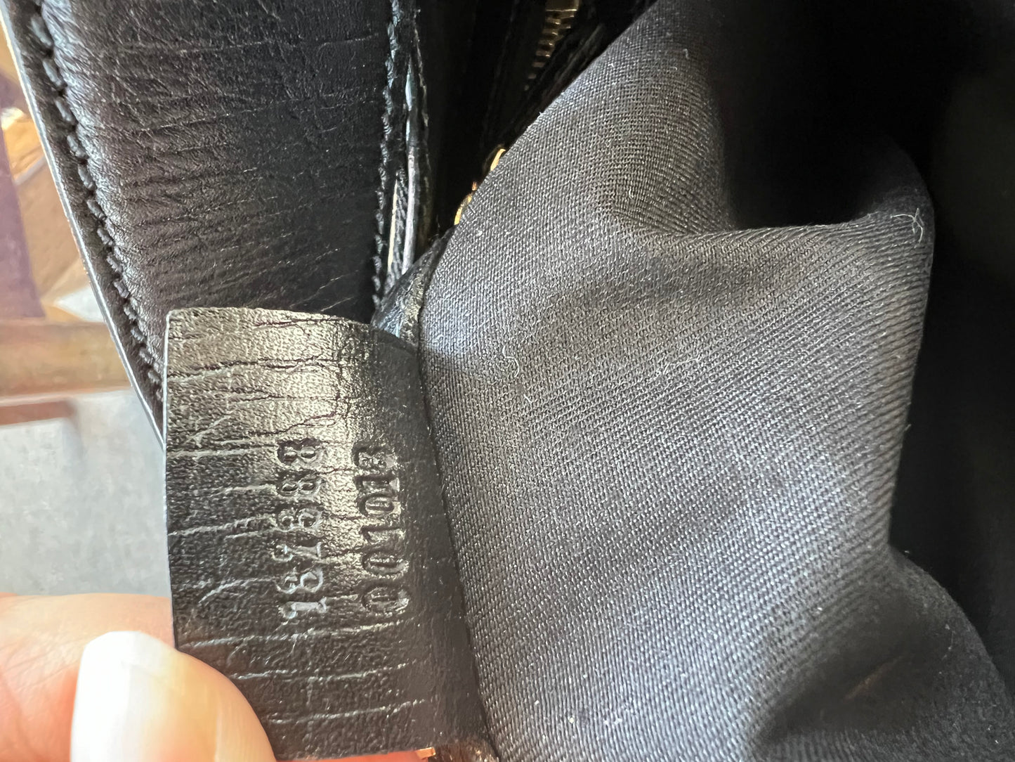 Pre-loved Gucci Horsebit Hasler Hobo Shoulder bag Black