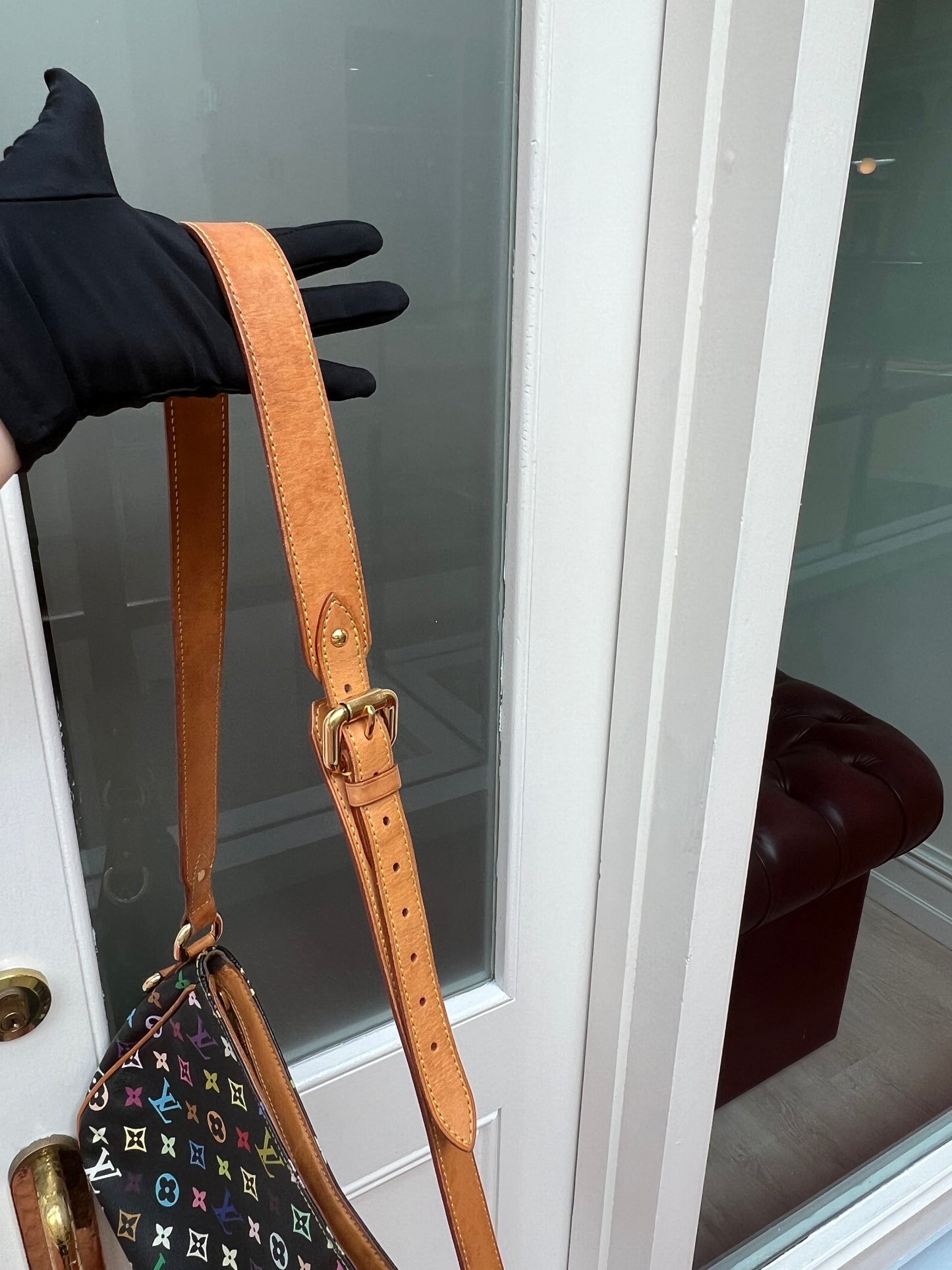 Pre-loved Louis Vuitton Vintage Crossbody Bag In Takashi Murakami Multicolour Monogram