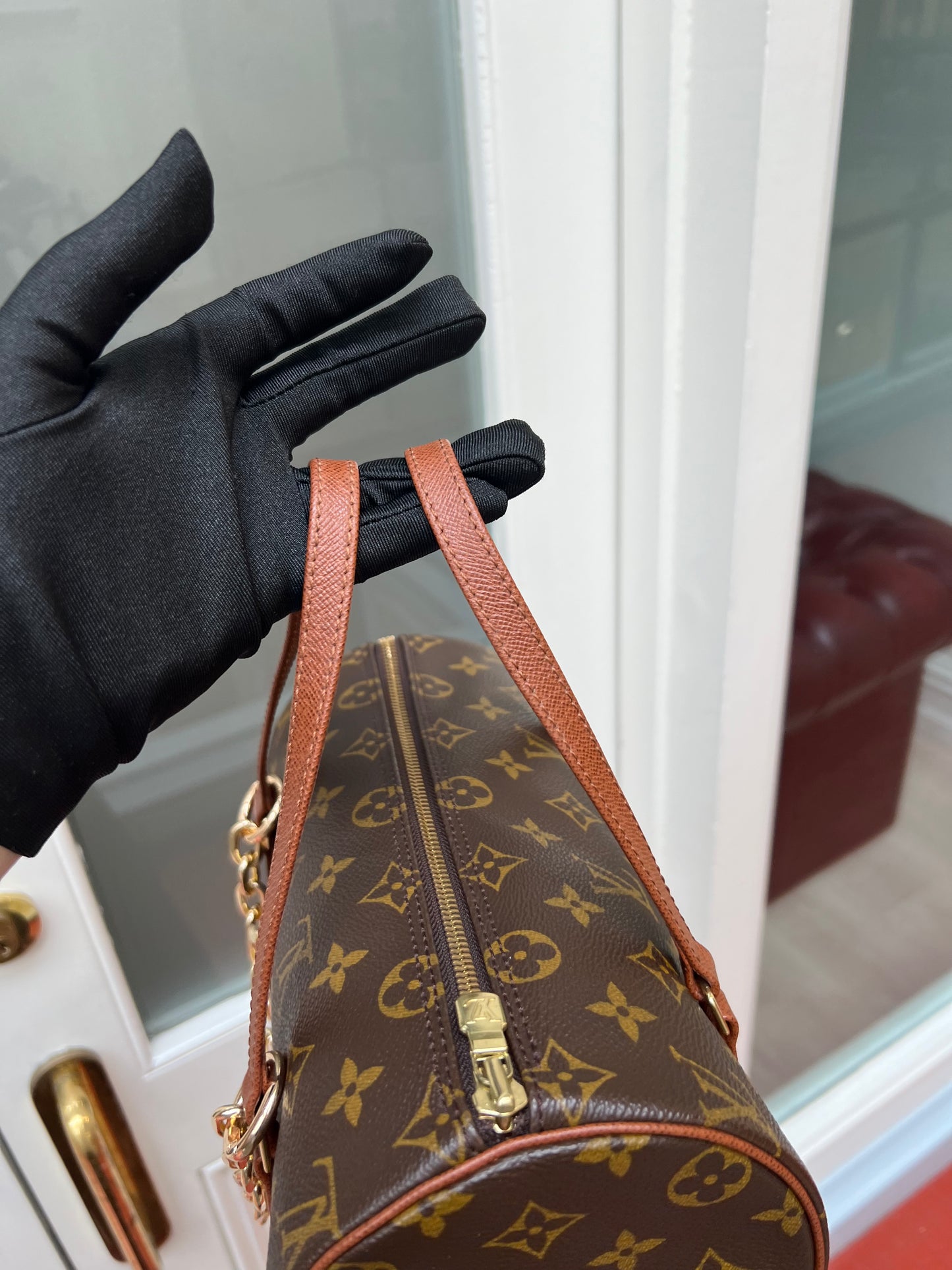 Pre-loved Louis Vuitton Brown Monogram Canvas Papillon 26cm Handbag 1999
