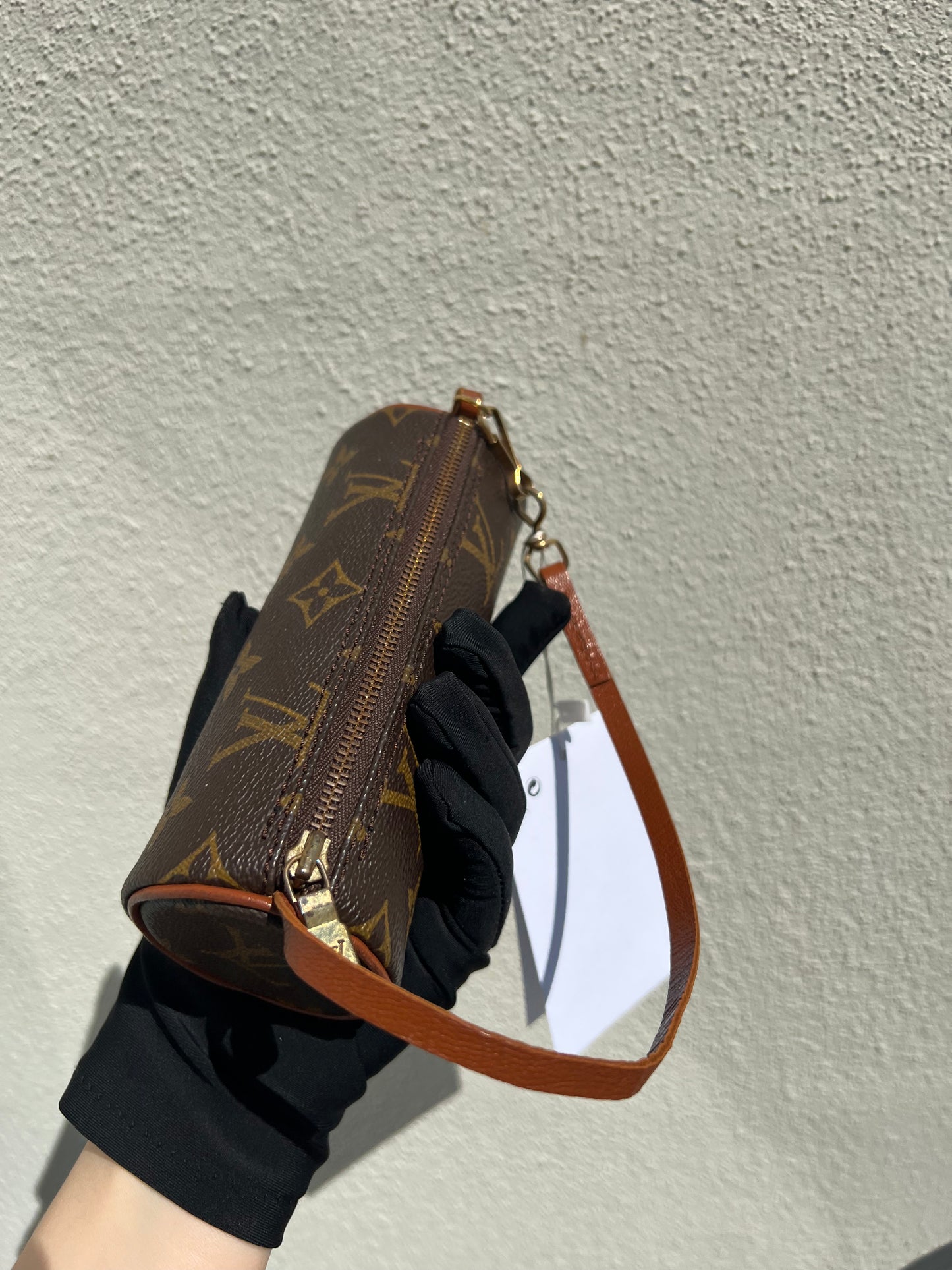 Pre-love LOUIS VUITTON Papillon Pouch Mini Hand bag Monogram