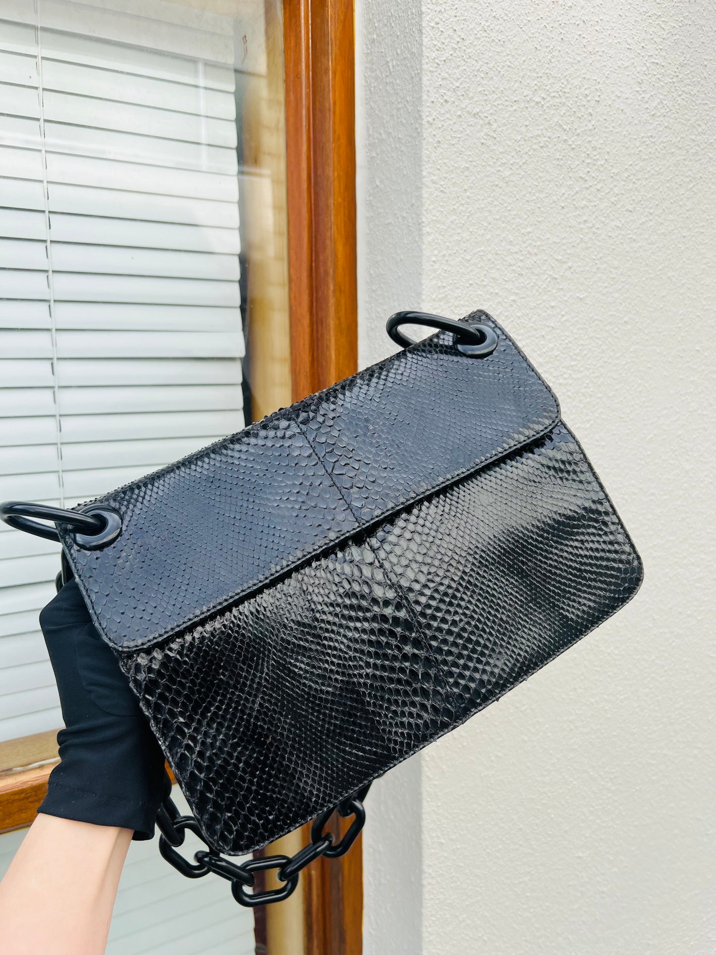 Pre-loved 90s Prada Strap Tote Bag