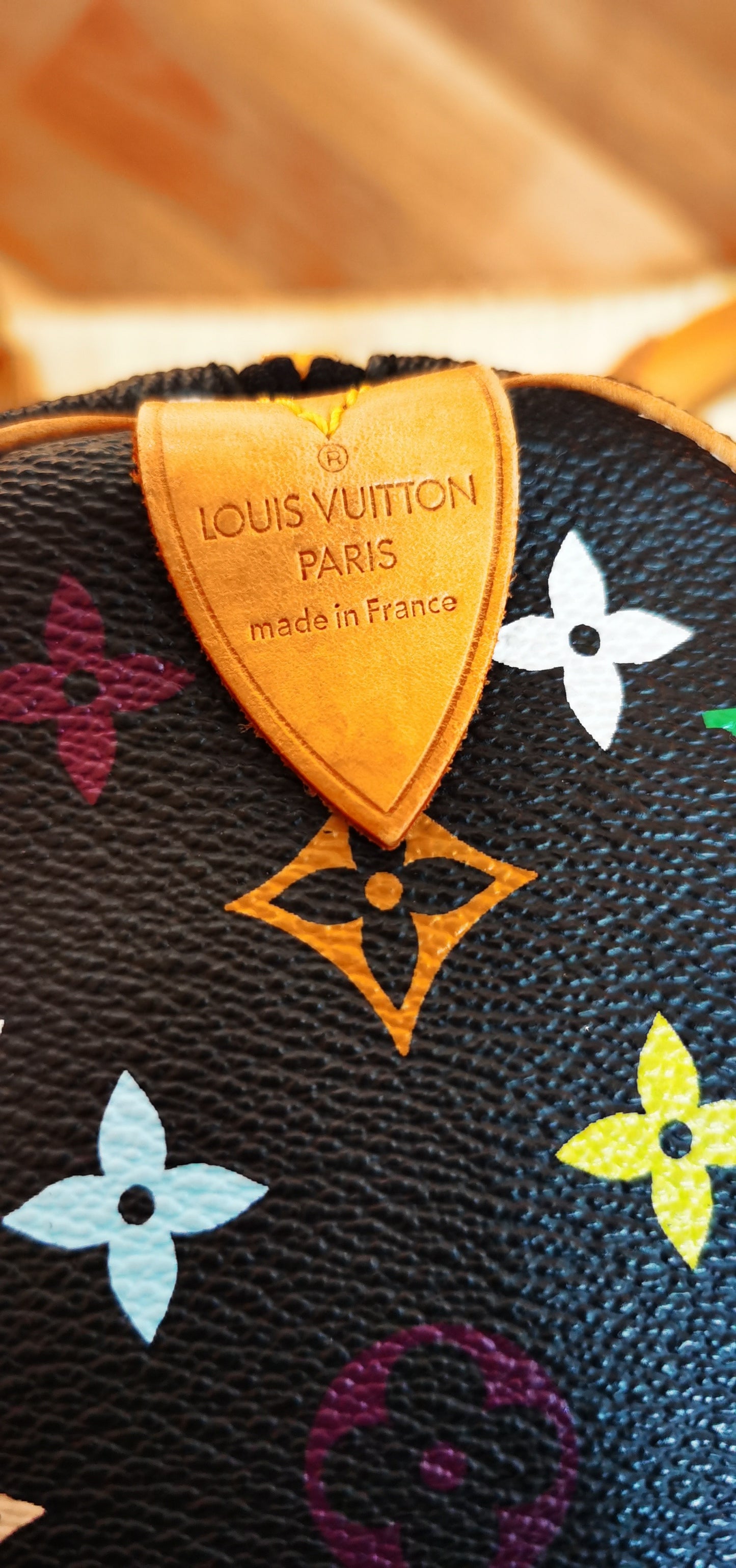 Pre-loved Louis Vuitton 2003 Black Monogram Multicolor keepall 45 Handbag Travelbag