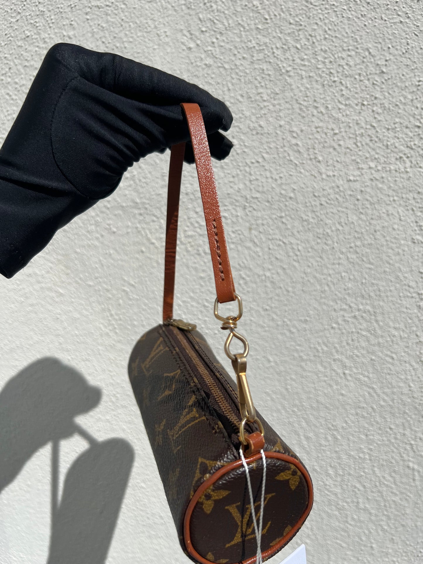 Pre-love LOUIS VUITTON Papillon Pouch Mini Hand bag Monogram