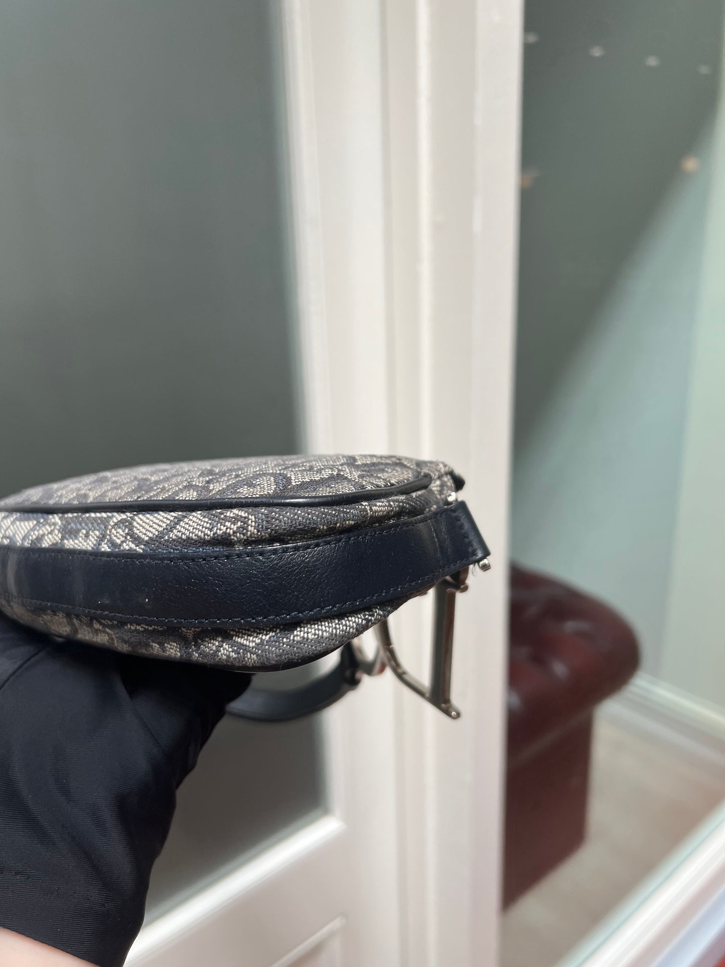 Pre-loved Christian Dior Vintage Trotter Shoulder Bag
