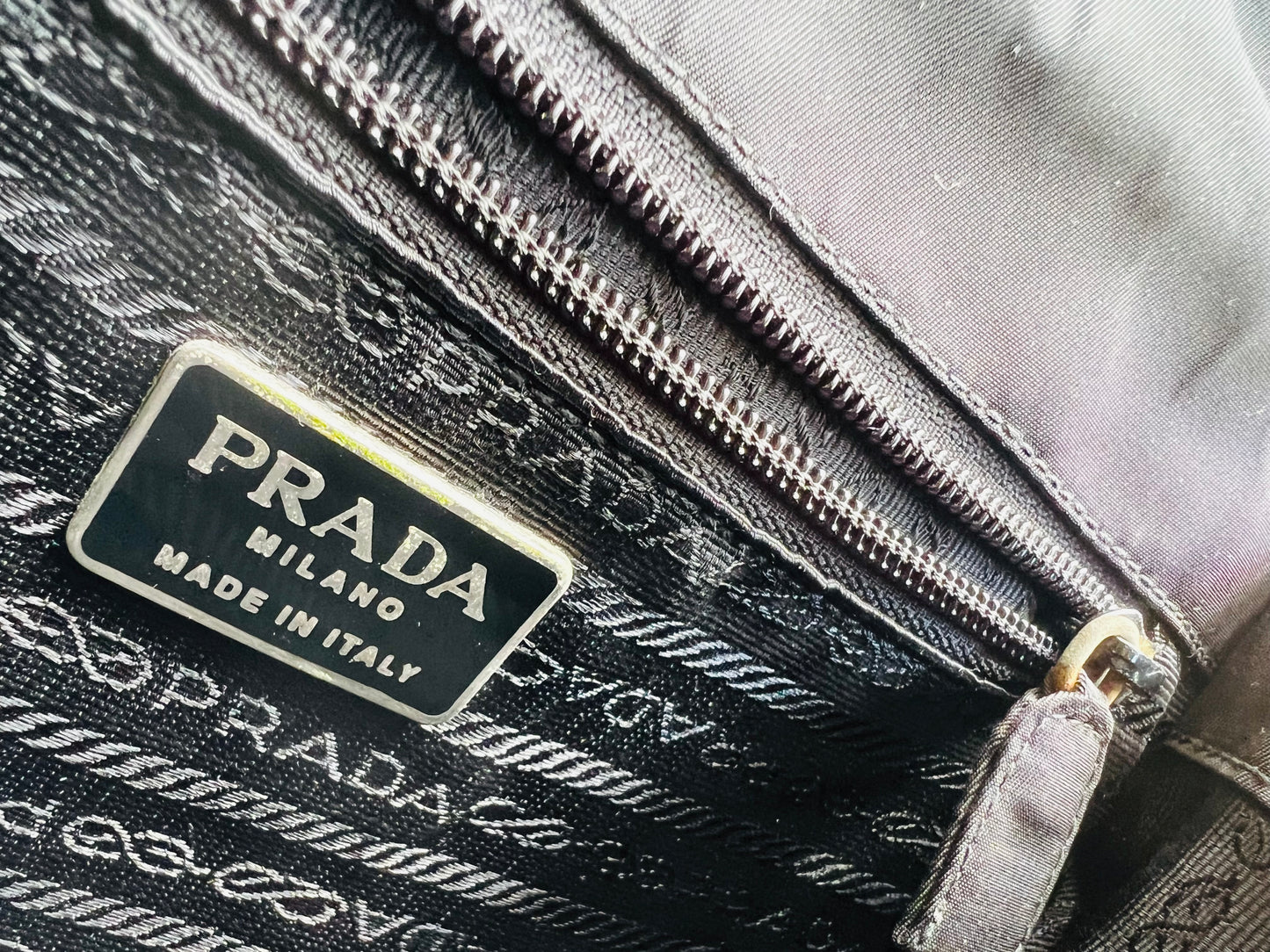 Pre-loved 90s Prada Strap Tote Bag