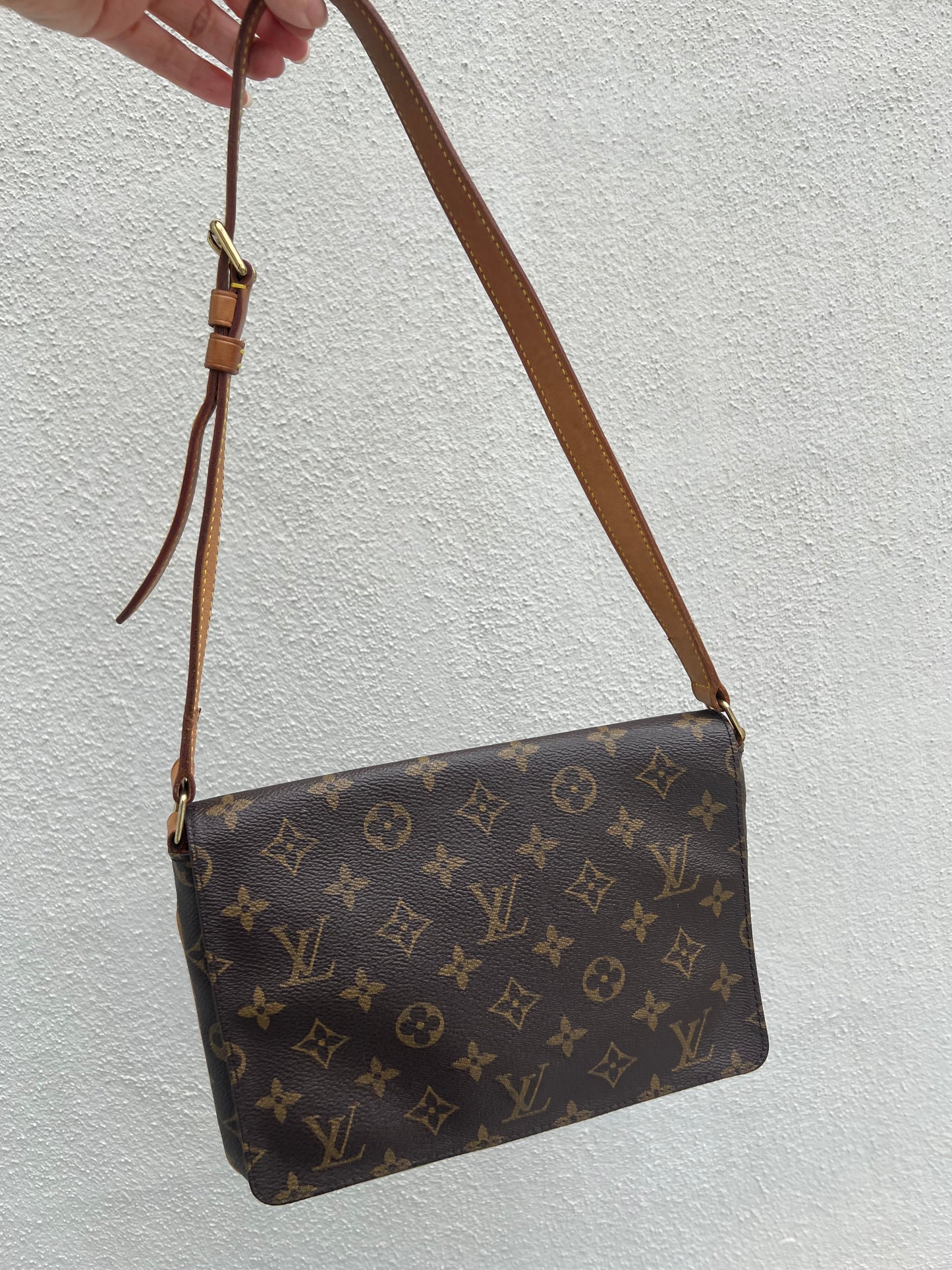 Preloved Louis Vuitton Monogram Canvas Musette Tango Short Strap Shoulder Bag 2001