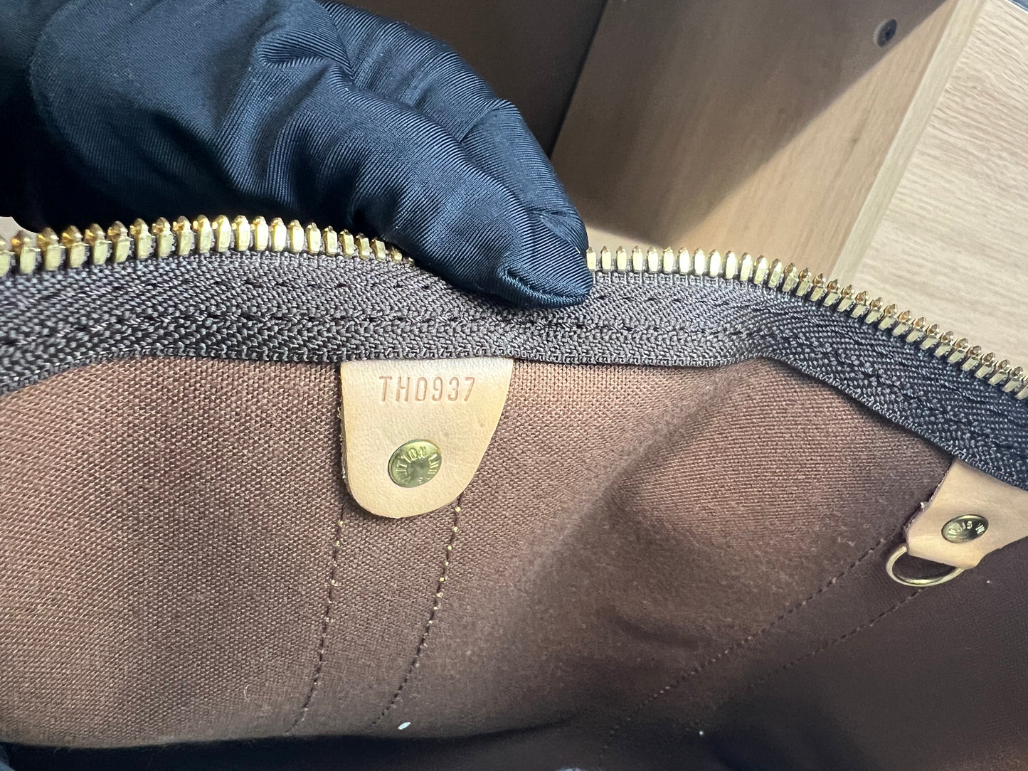 Pre-loved Louis Vuitton Keepall Bandoulière 45 Travel Bag Monogram