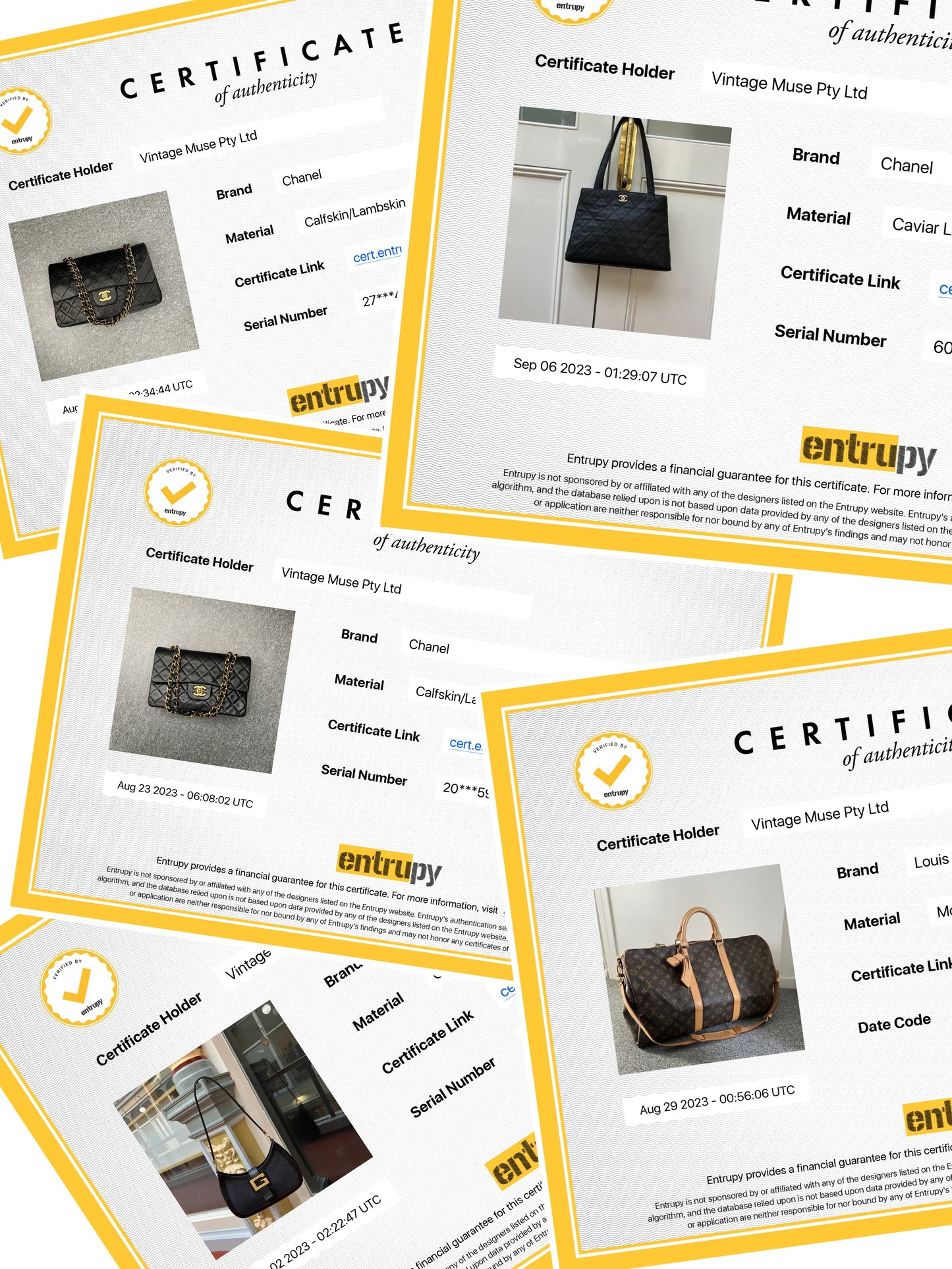 Entrupy Authentication Service ➕ Free Domestic Express Shipping Package