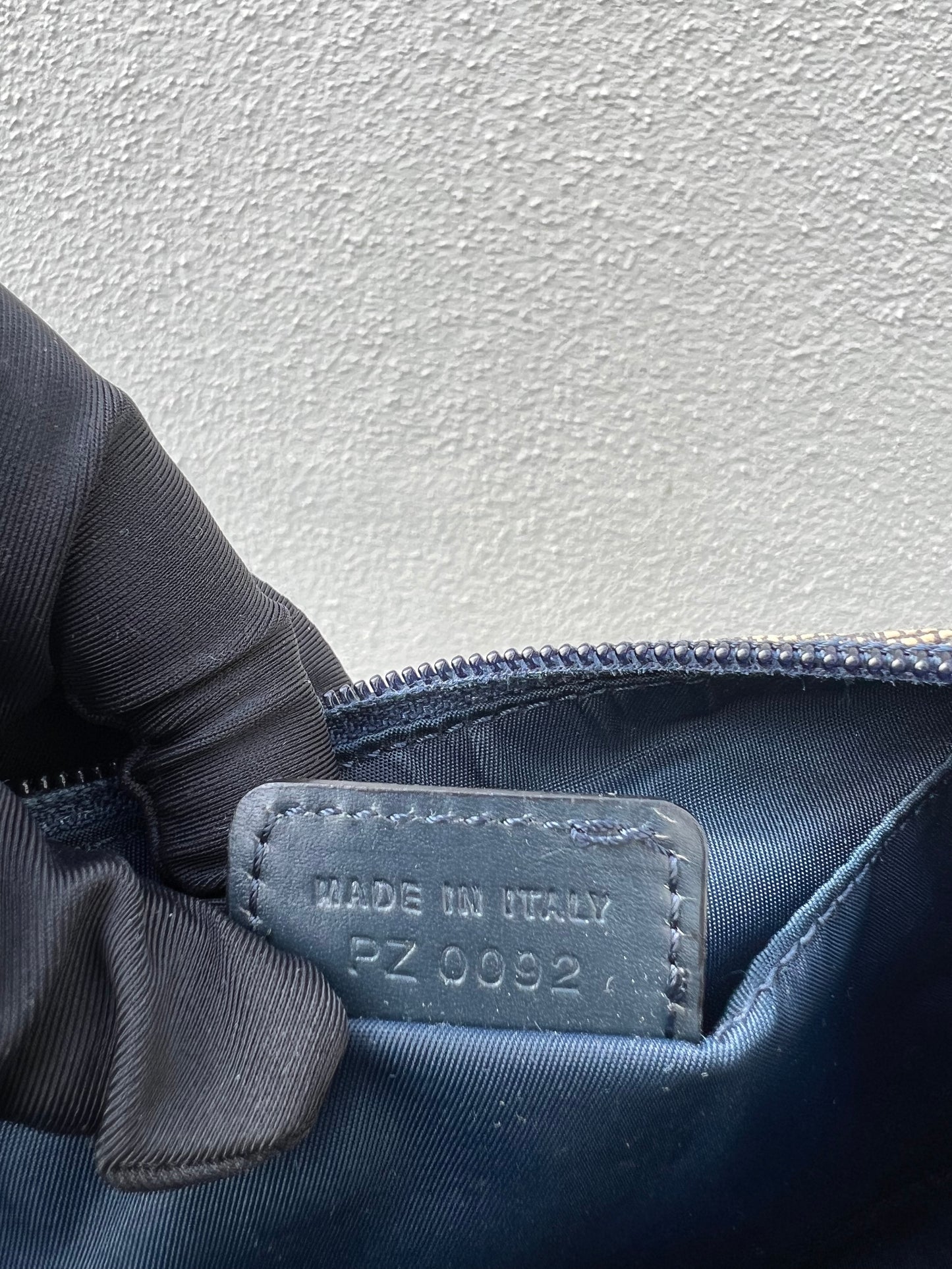 Pre-loved Christian Dior vintage Trotter Shoulder Bag
