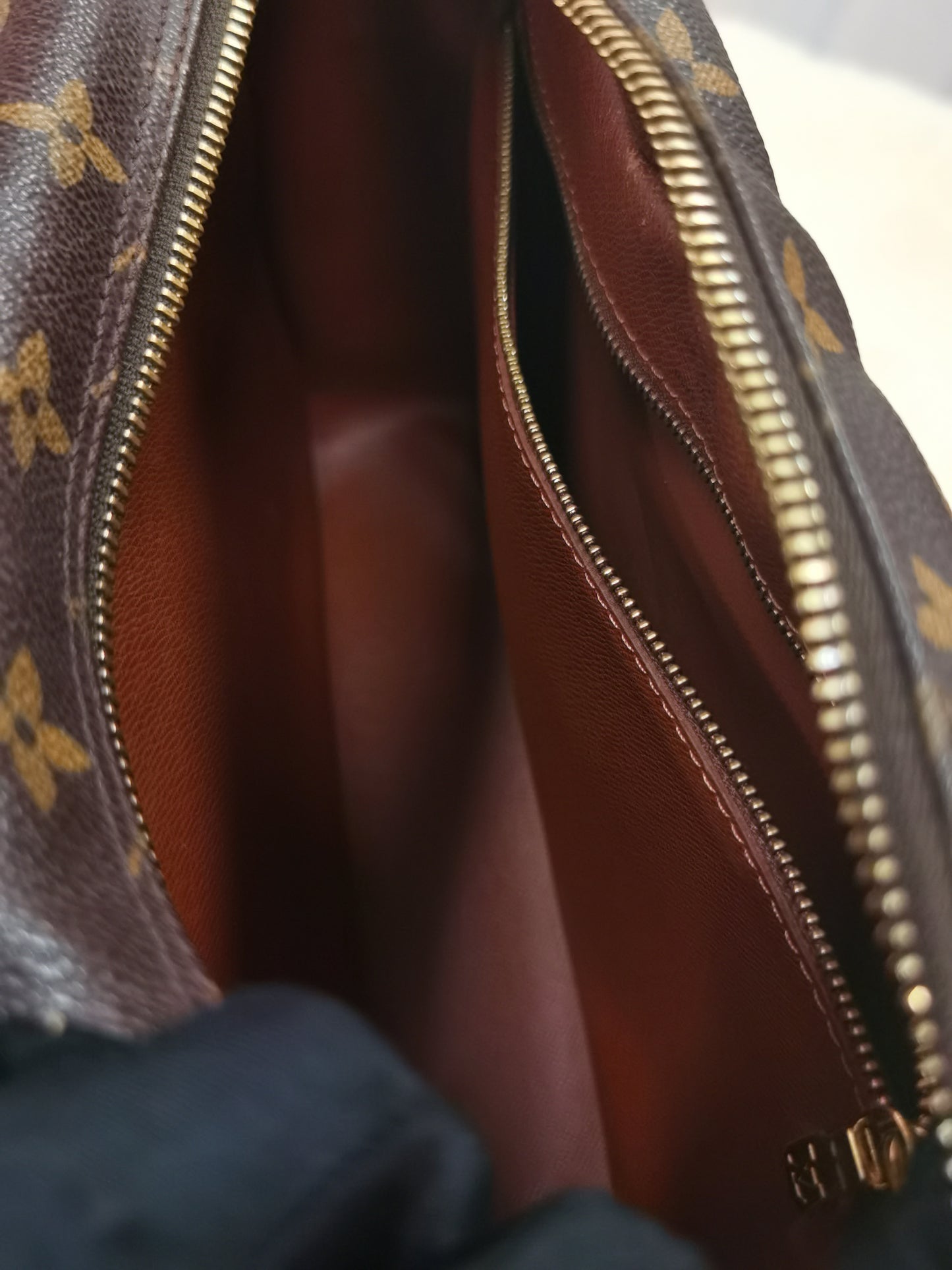 Pre-loved Louis Vuitton Vintage Nile Cloth Crossbody Bag Monogram