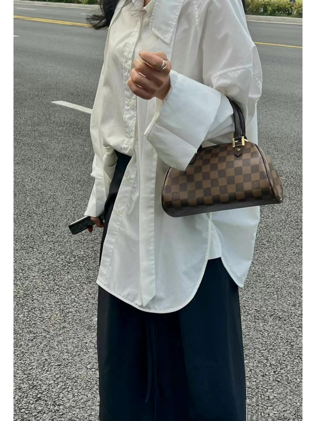 Pre-loved Louis Vuitton Ribera Damier Mini Handbag
